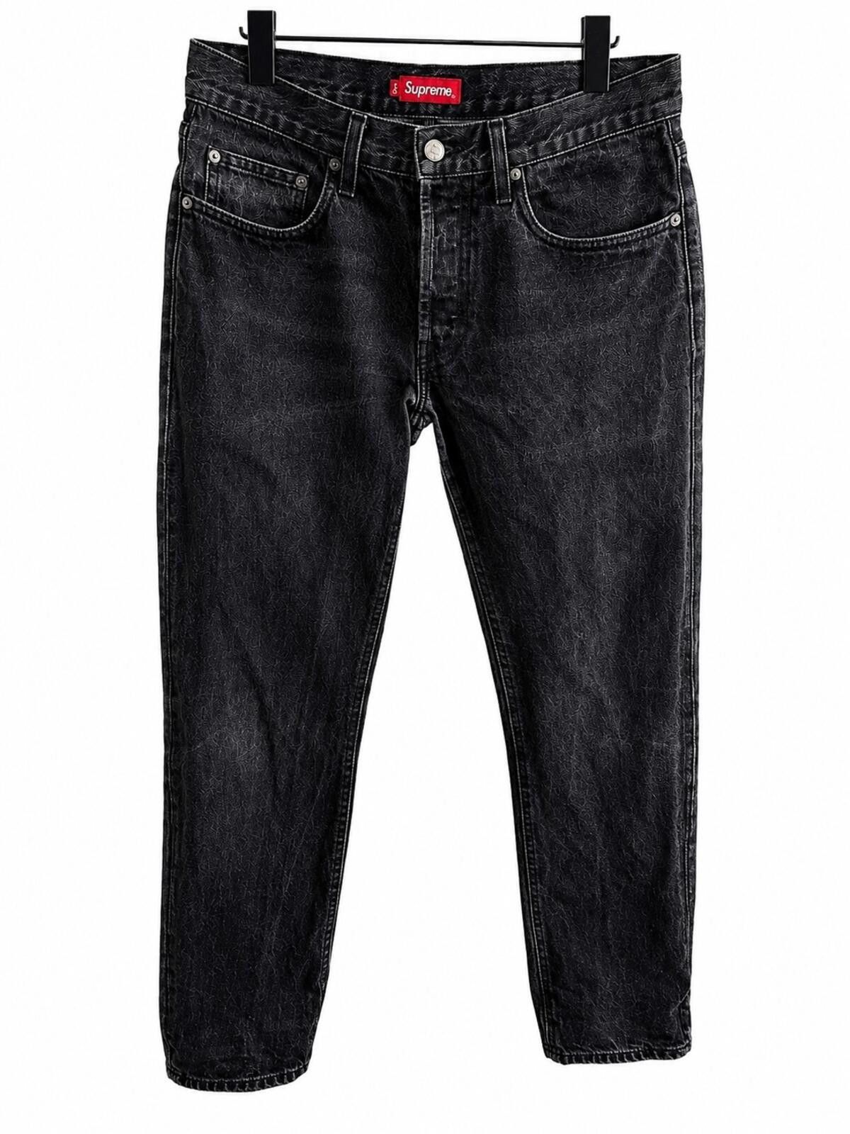 Supreme Stone Washed Slim Jeans | Grailed