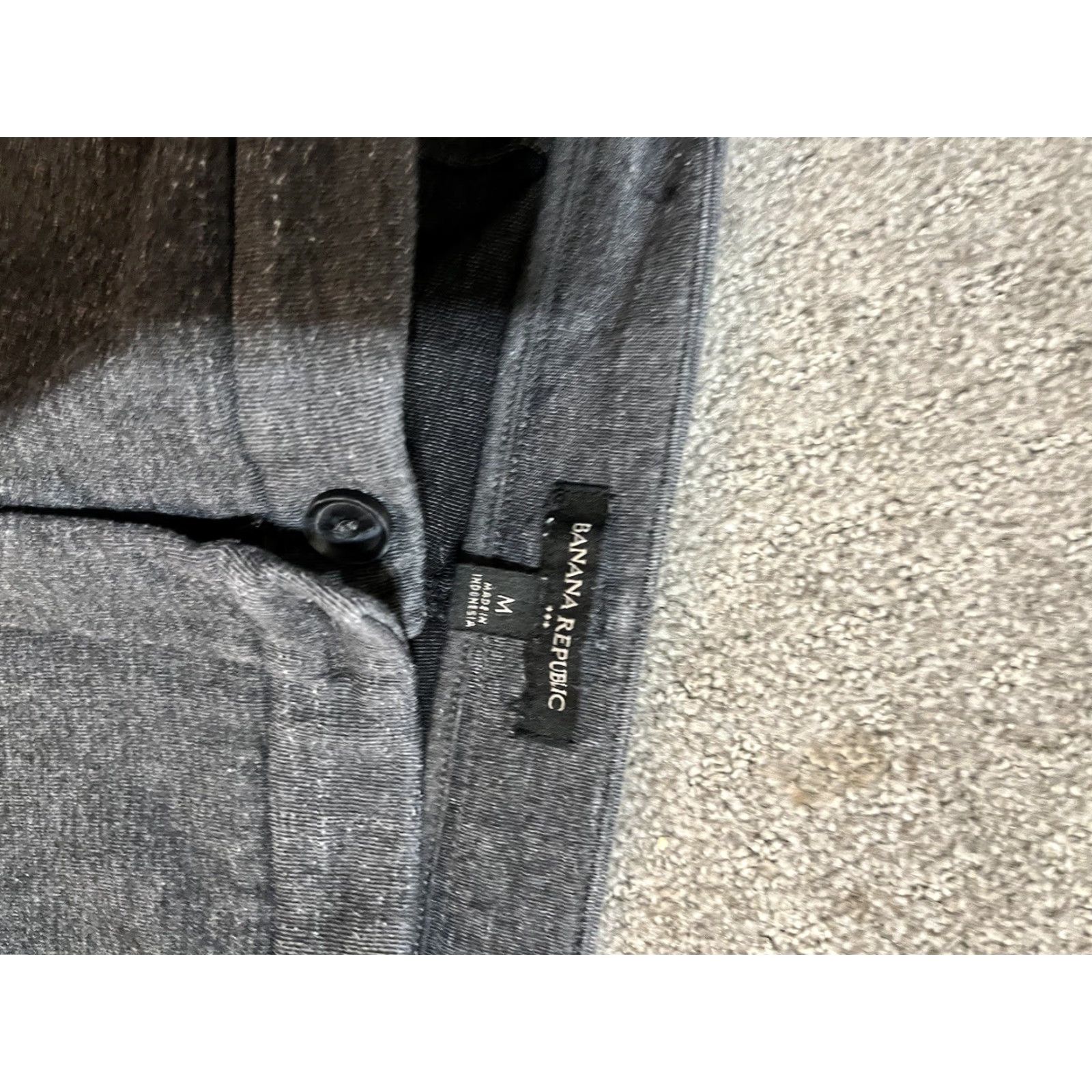 Banana Republic Banana Republic Pants Womens Medium Gray Ankle High Rise Lightweight Pockets 27in Inseam Regular Size 32" / US 10 / IT 46 - 5 Thumbnail