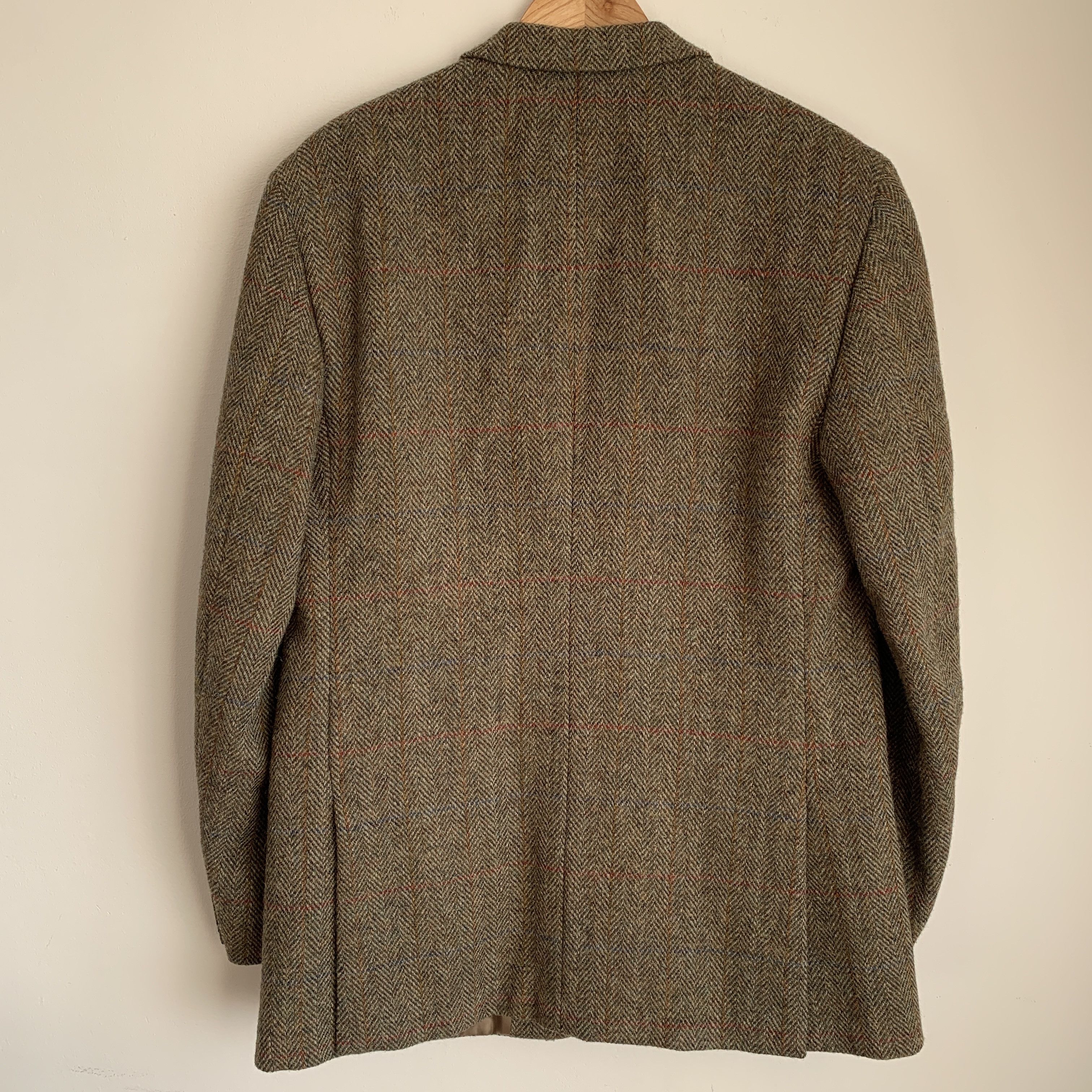 Harris Tweed Harris Tweed Mens Jacket Wool Blazer 52-54 Size US L / EU 52-54 / 3 - 8 Thumbnail