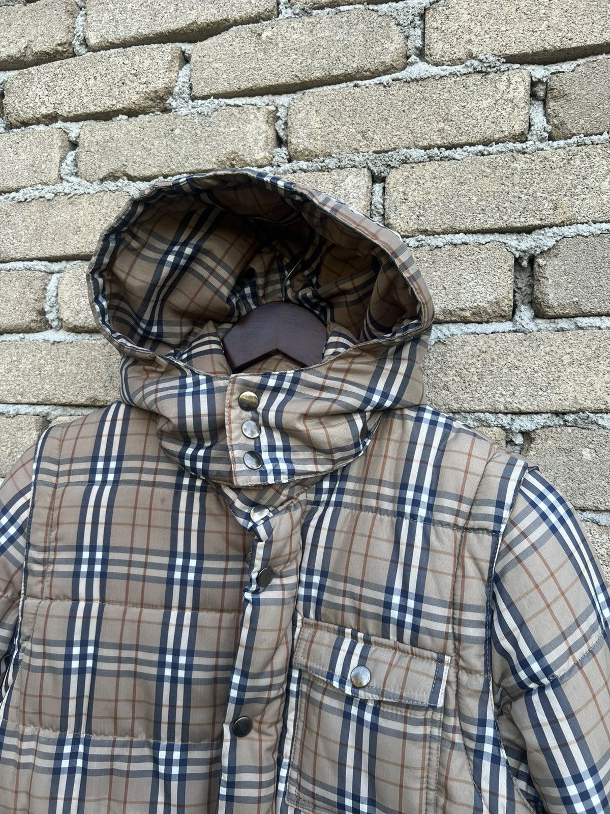 Japanese Brand Panhard Puffer With Hoodie Novacheck Size M / US 6-8 / IT 42-44 - 5 Thumbnail