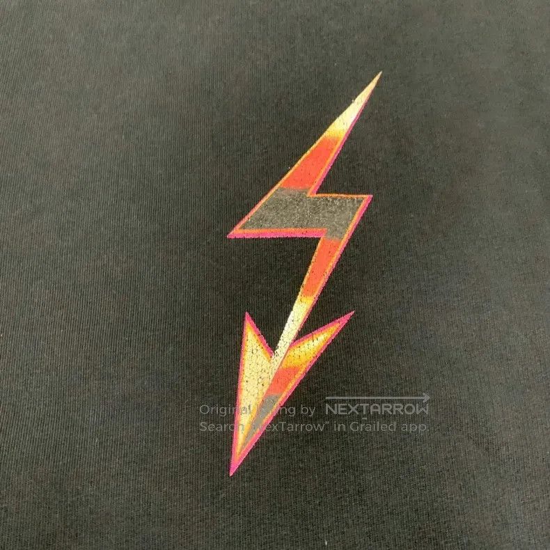Givenchy Givenchy Black Lightning Letter Long Sleeve Hoodie (XS Siz Size US XS / EU 42 / 0 - 4 Thumbnail