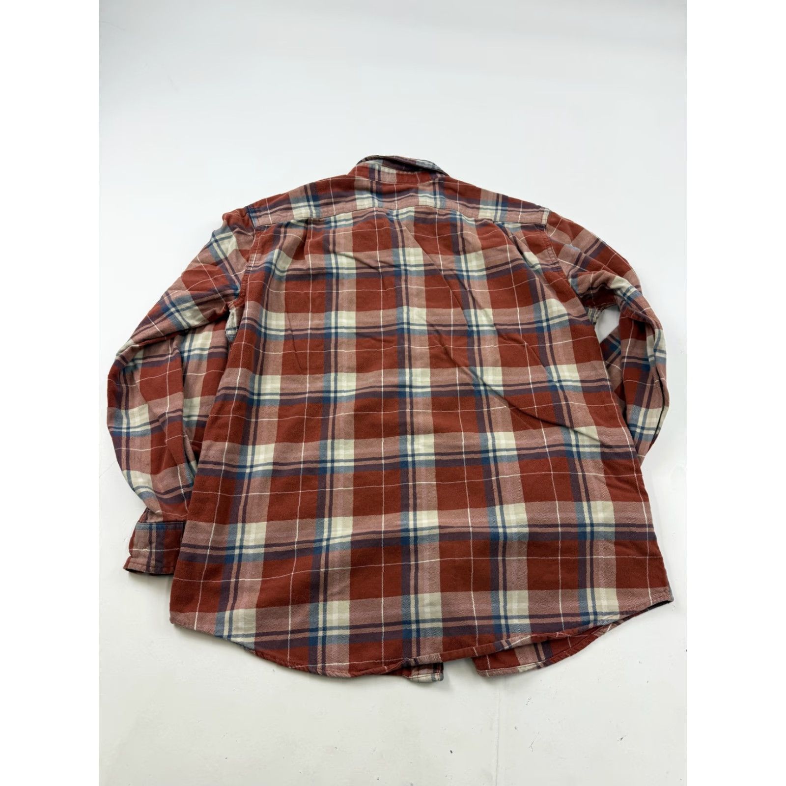 Eddie Bauer Eddie Bauer Shirt Mens Medium Red Plaid Flannel Relaxed Fit Button Front Casual Size US M / EU 48-50 / 2 - 5 Thumbnail