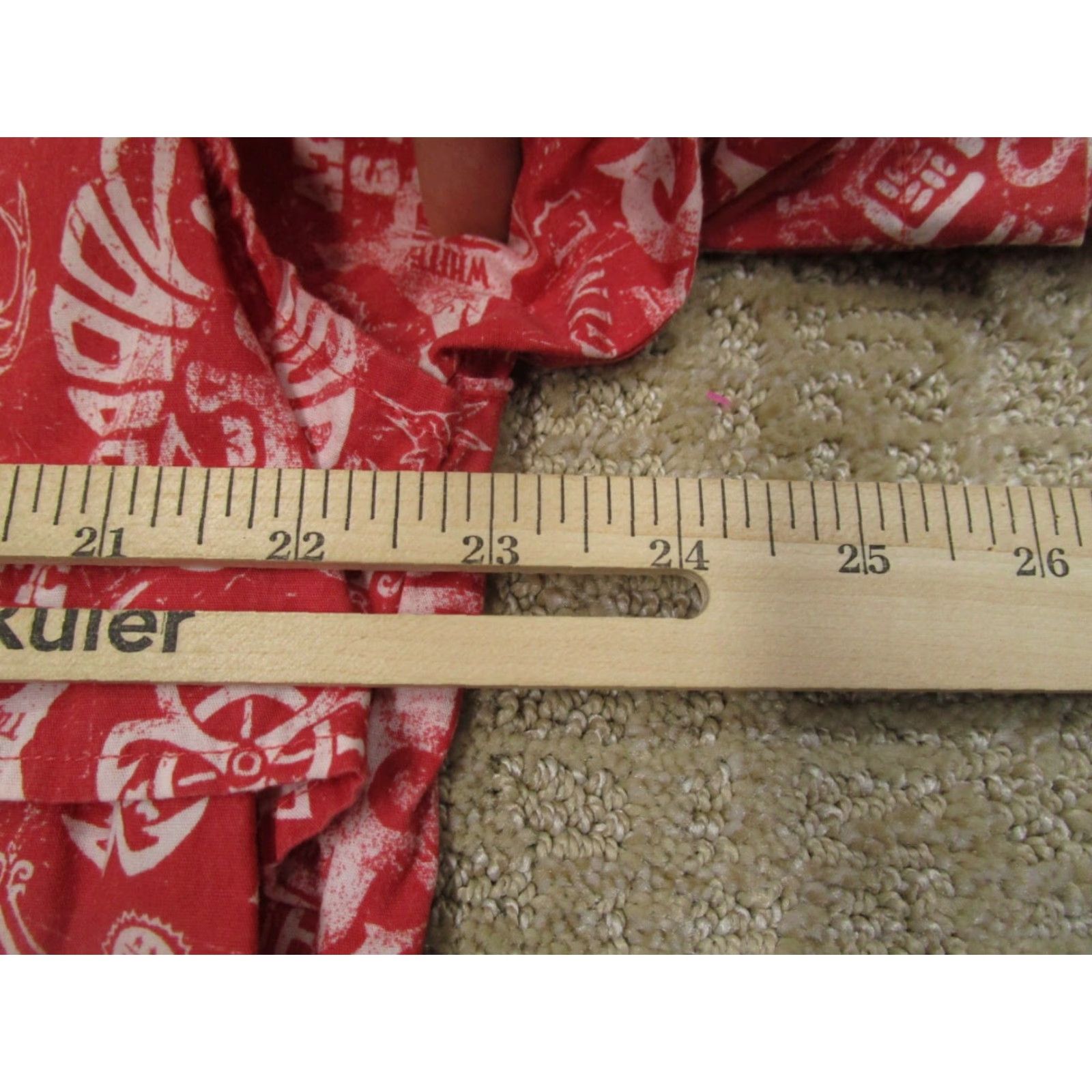 Vintage Columbia Shirt Men Large Red Short Sleeve PFG Button-Up Collared Fishing All Over Print AOP Sea/Vintage: No Size US L / EU 52-54 / 3 - 5 Thumbnail