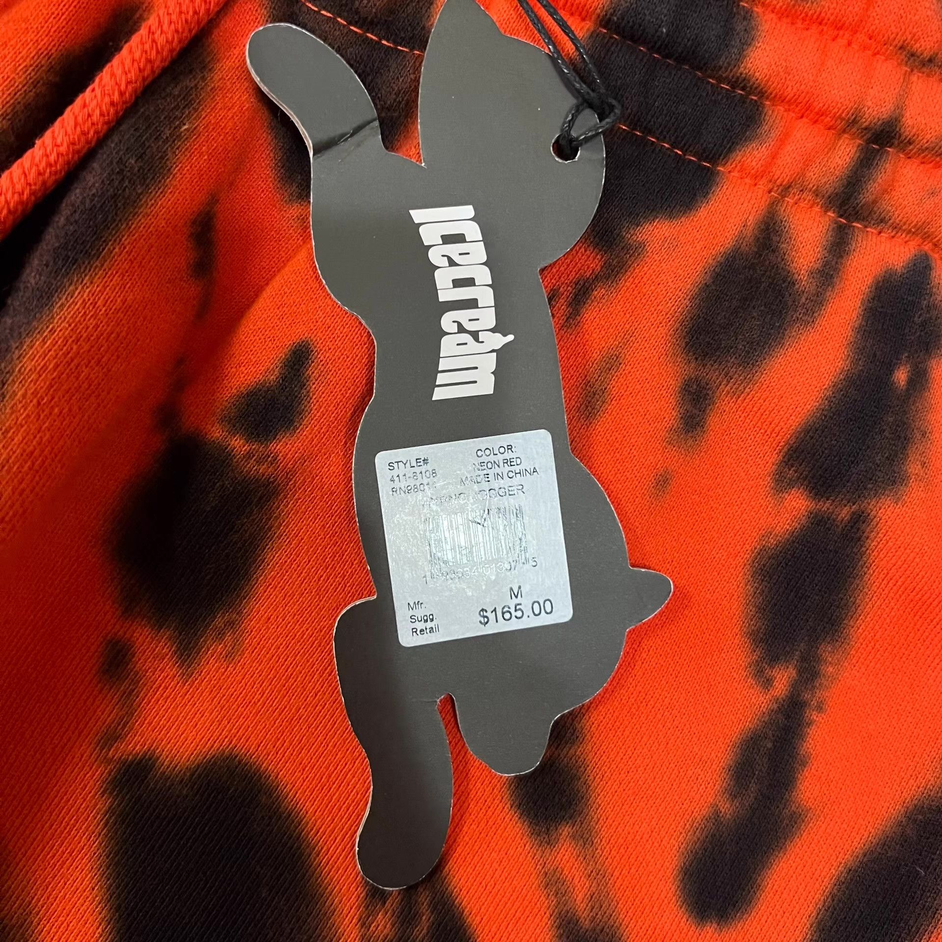 Billionaire Boys Club BBC ICECREAM Embroidered Ice Cream Tie-Dye Sweatpants Q7 Size US 34 / EU 50 - 9 Thumbnail