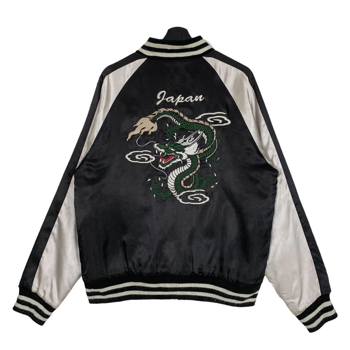 Japanese Brand Vintage Seku Japan Dragon Sukajan Souvenir Embroidery Jacket Size US M / EU 48-50 / 2 - 1 Thumbnail