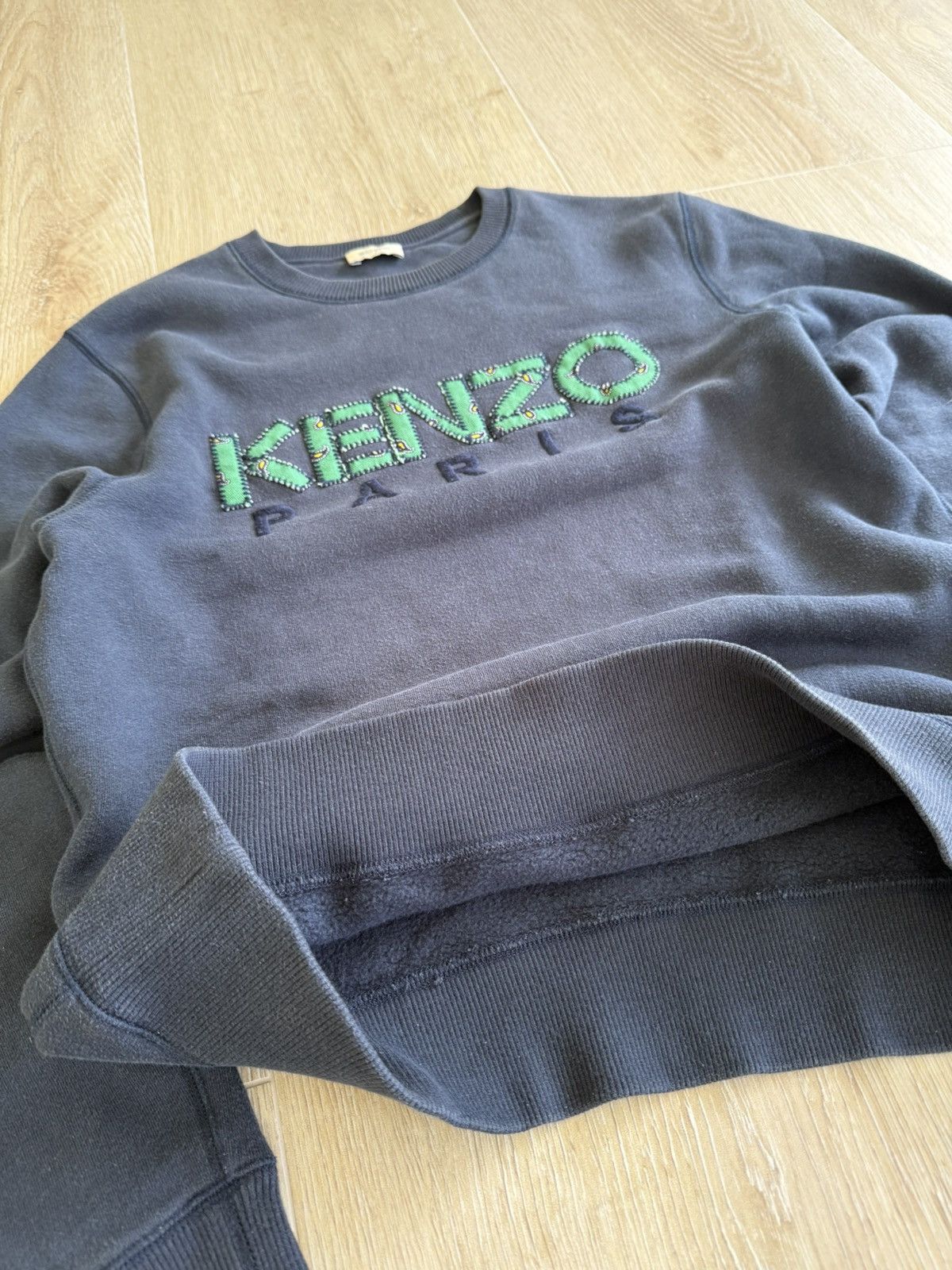 Kenzo Kenzo Black Bandanna Sweatshirt Size US S / EU 44-46 / 1 - 5 Thumbnail