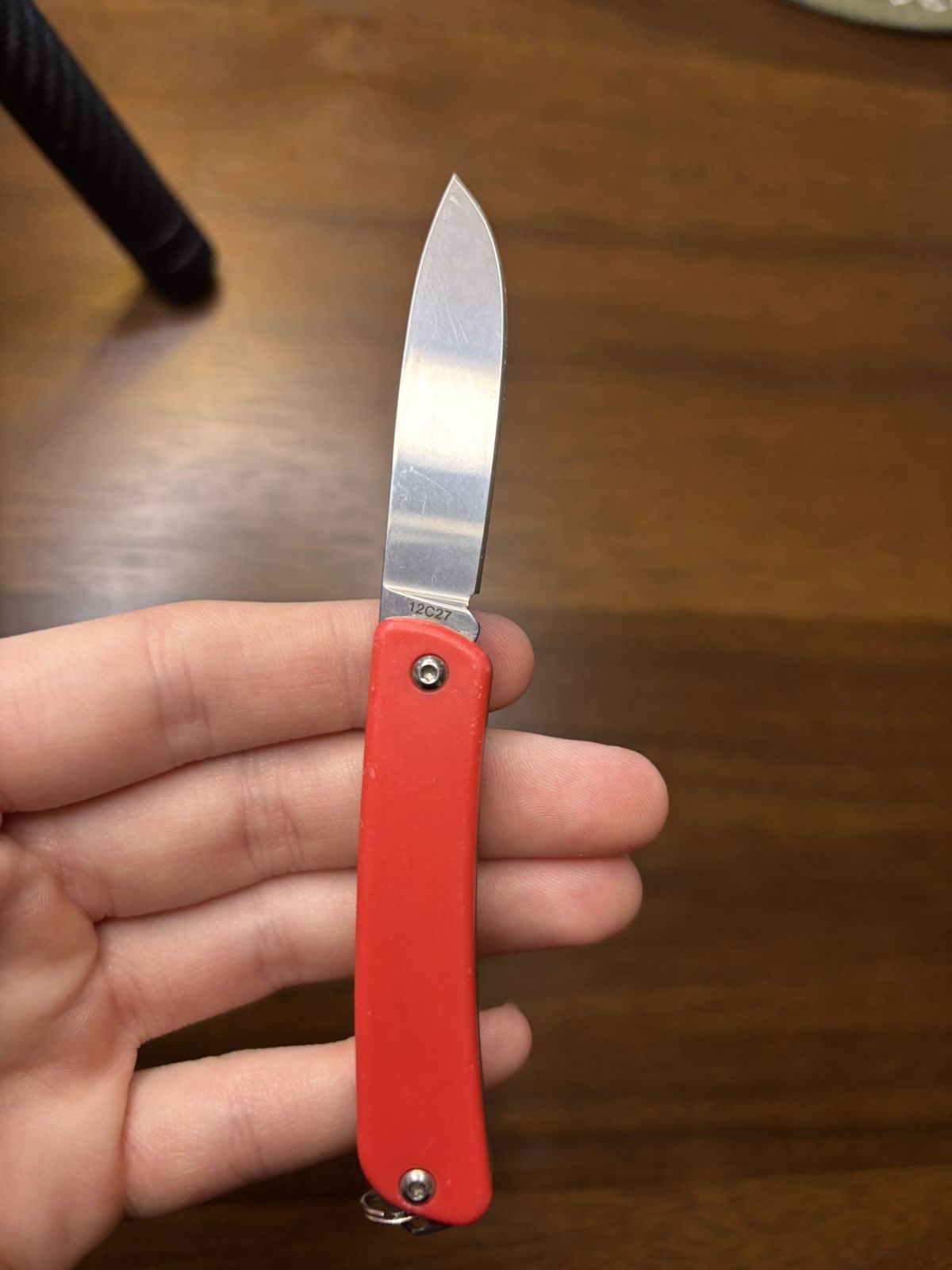 Supreme Supreme Böker Glow-in-the-Dark Keychain Knife ‘red’ Size ONE SIZE - 2 Thumbnail
