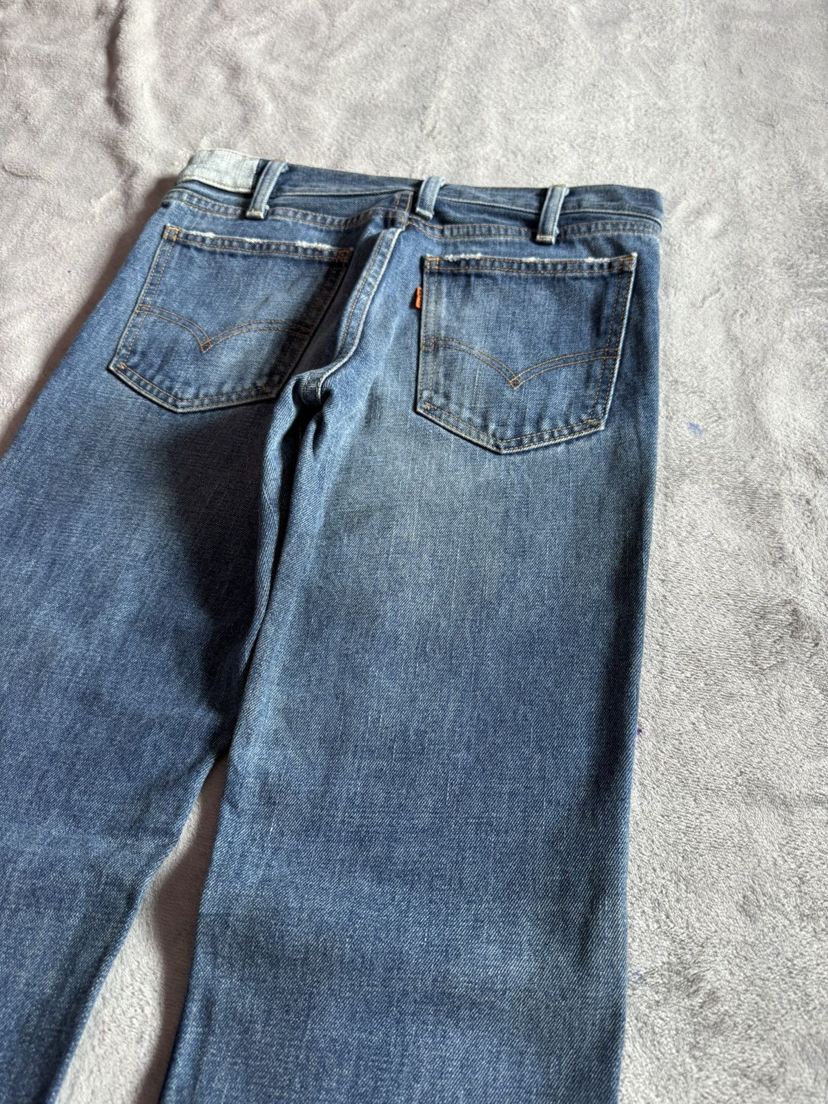 Levi's × TAION × Vintage Vintage LEVIS Big E 646 Flared Bootcut Talon Zipper Jeans Size US 30 / EU 46 - 14 Thumbnail