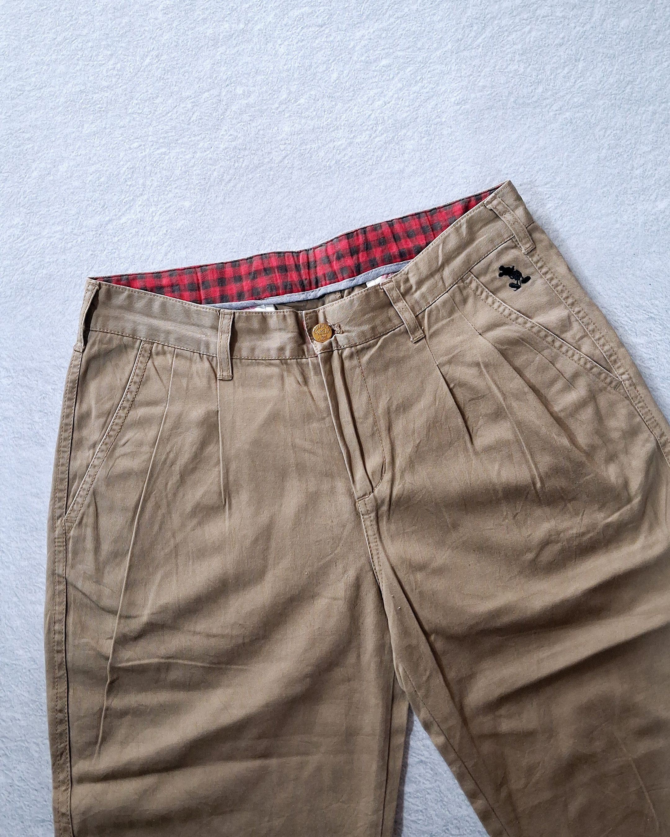 Dickies DICKIES DISNEY MICKEY MOUSE PLEATED PANTS BUCKLE BACK Size 30" / US 8 / IT 44 - 3 Thumbnail