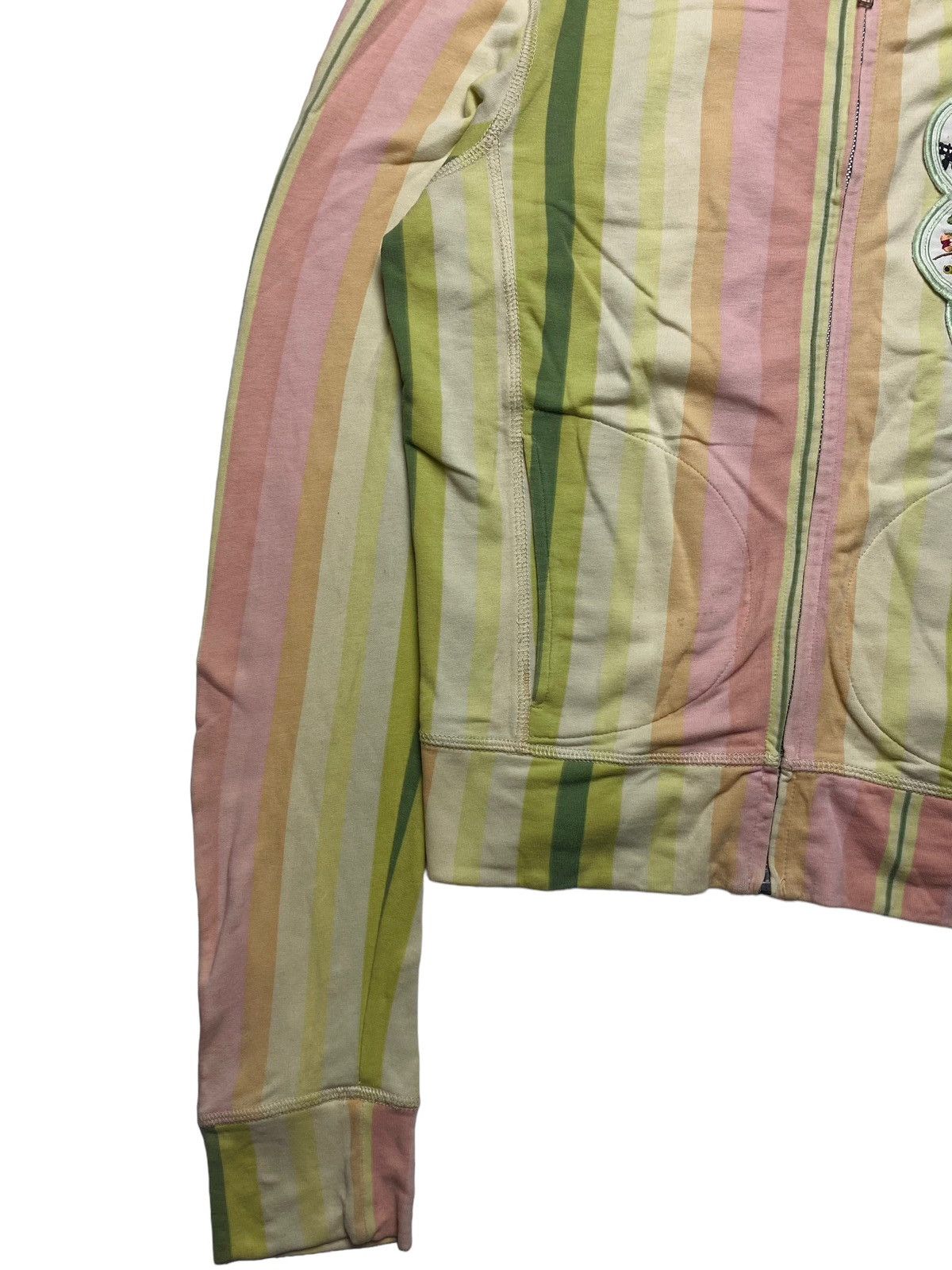 Angel Blue 2000s Custo Barcelona - Multicolored Pastel Zip Hoodie Size M / US 6-8 / IT 42-44 - 2 Thumbnail