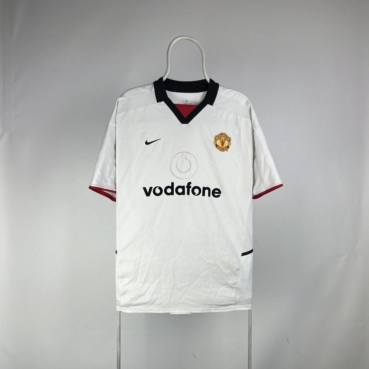 Nike MANCHESTER UNITED 2002 2003 AWAY SHIRT SOCCER JERSEY NIKE Size US L / EU 52-54 / 3 - 1 Thumbnail