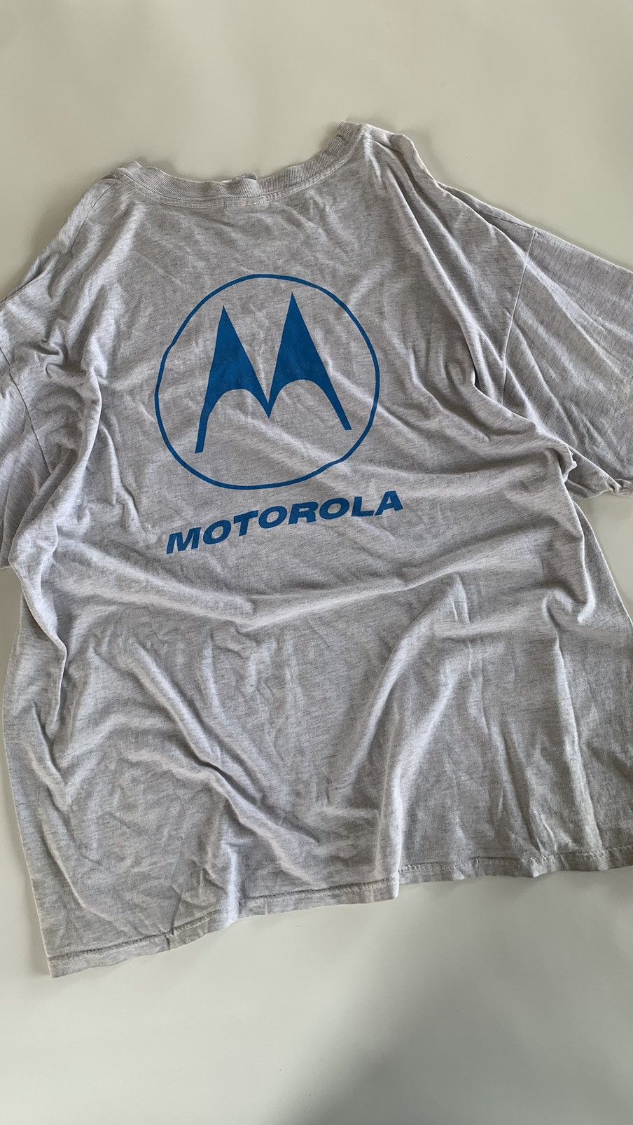 Vintage Vintage motorola promotion shirt Size US XL / EU 56 / 4 - 4 Thumbnail