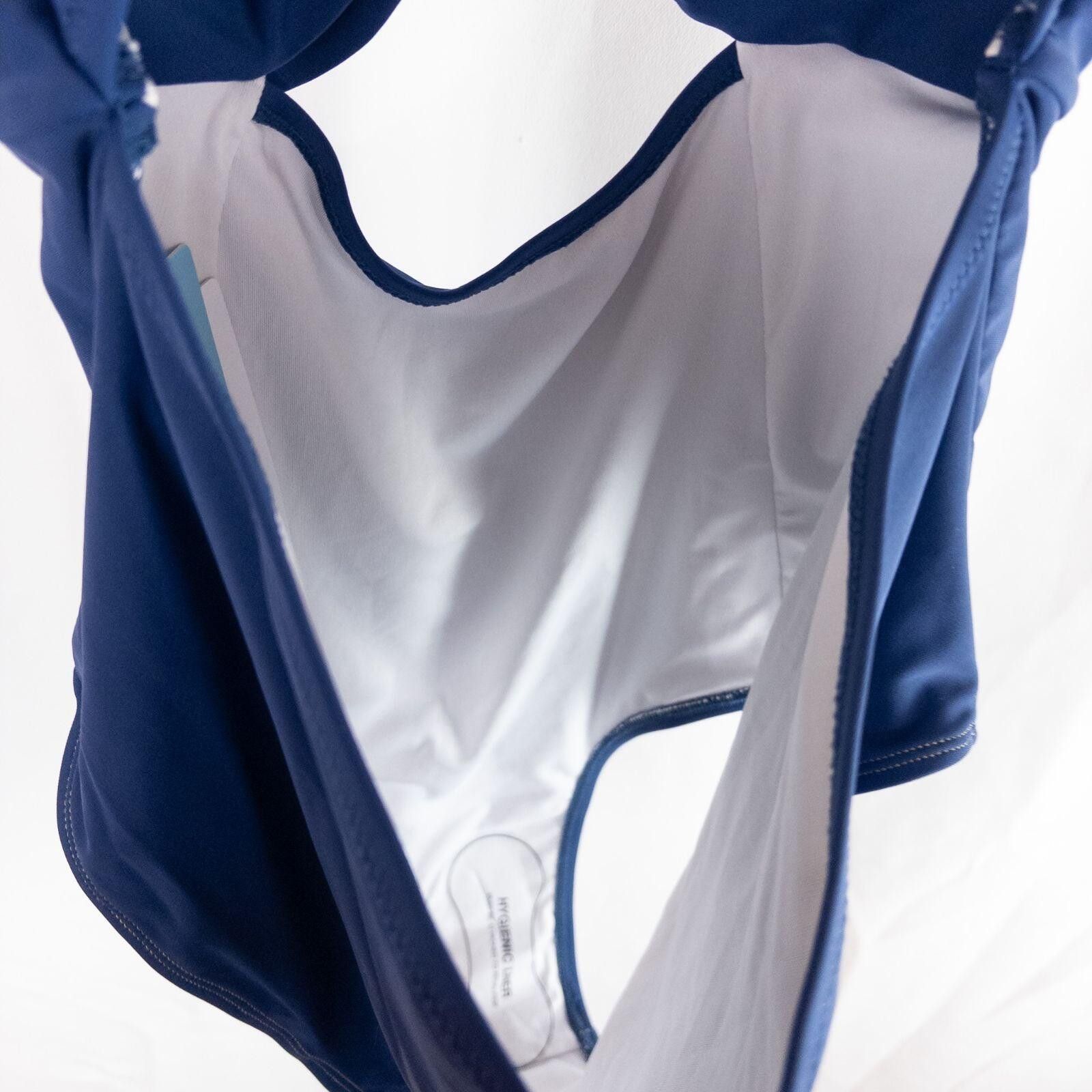 Other Cupshe Swimsuit Blue Solid Swimsuit Womens XXL Size ONE SIZE - 7 Thumbnail