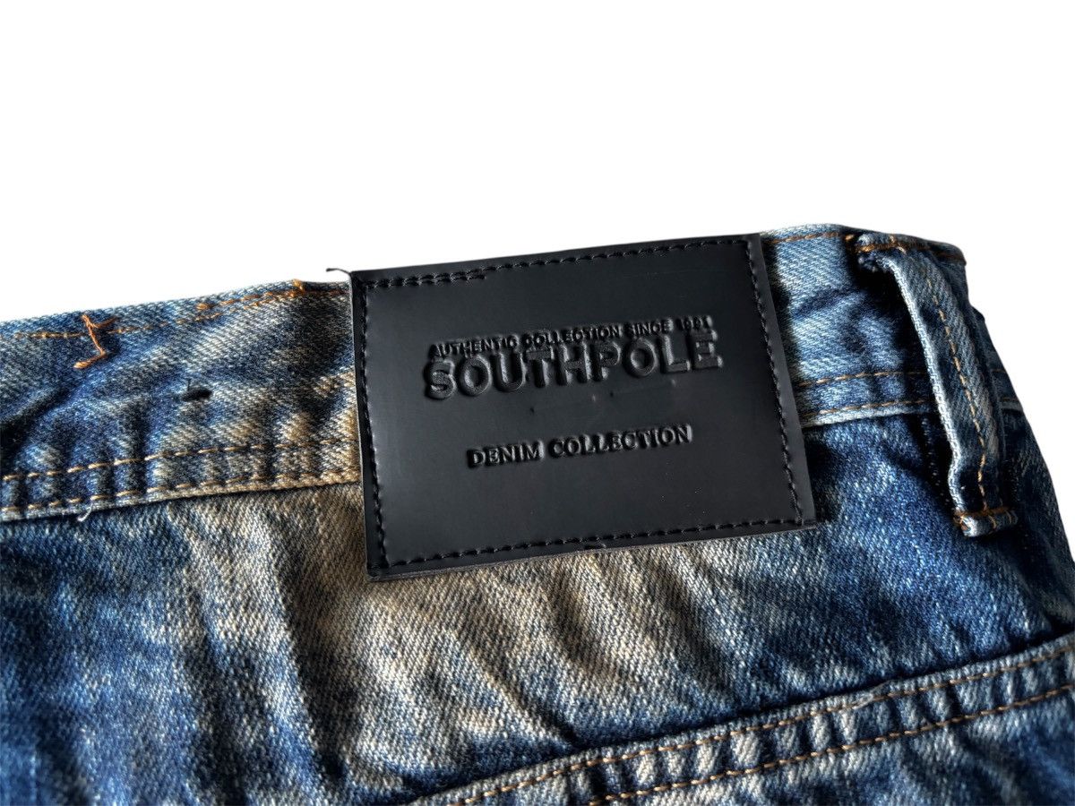 Southpole Southpole distressed acid wash denim jeans size 38 x 32 Size US 38 / EU 54 - 4 Thumbnail