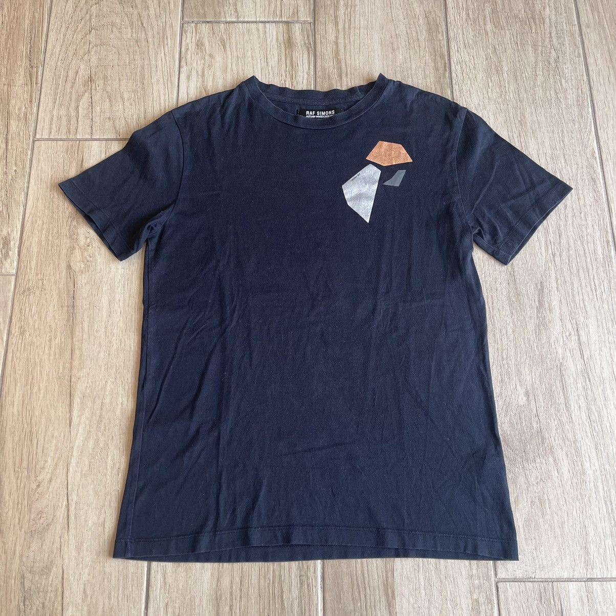 Raf Simons AW2009-2010 Geometric Logo T-Shirt