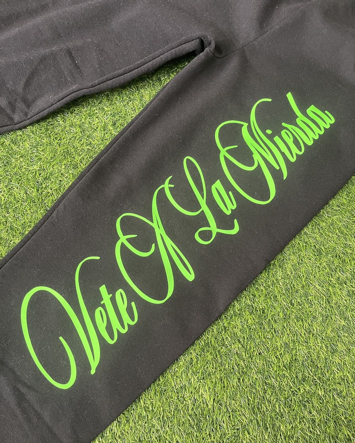 Vintage VETE A LA MIERDA PALOH STUDIOS SWEATPANTS Size US 30 / EU 46 - 2 Thumbnail