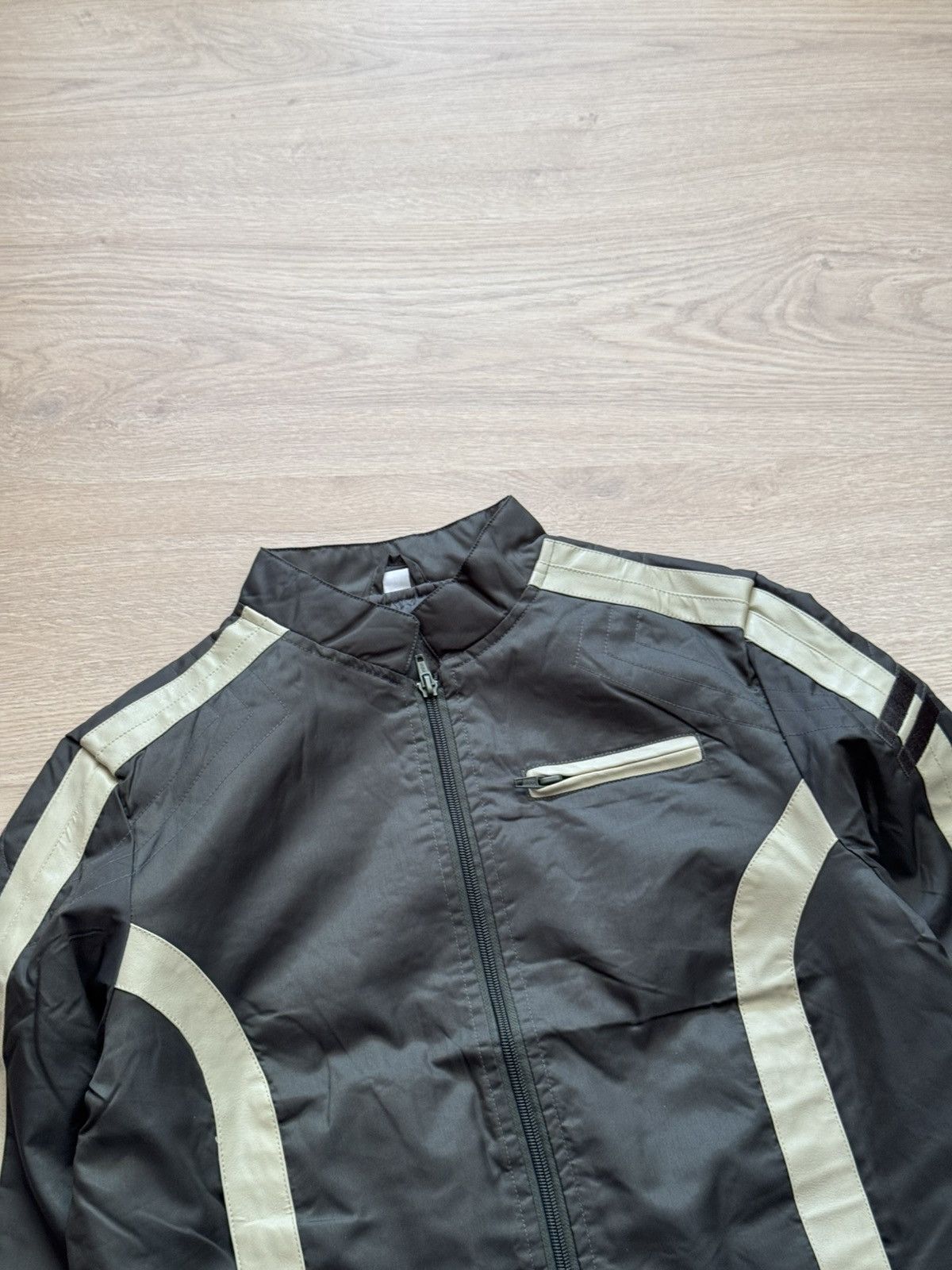 Other Vintage 90’s Women’s Moto Racing Formula 1 y2k Nylon Jacket Size XXS / US 00 / IT 34 - 2 Thumbnail