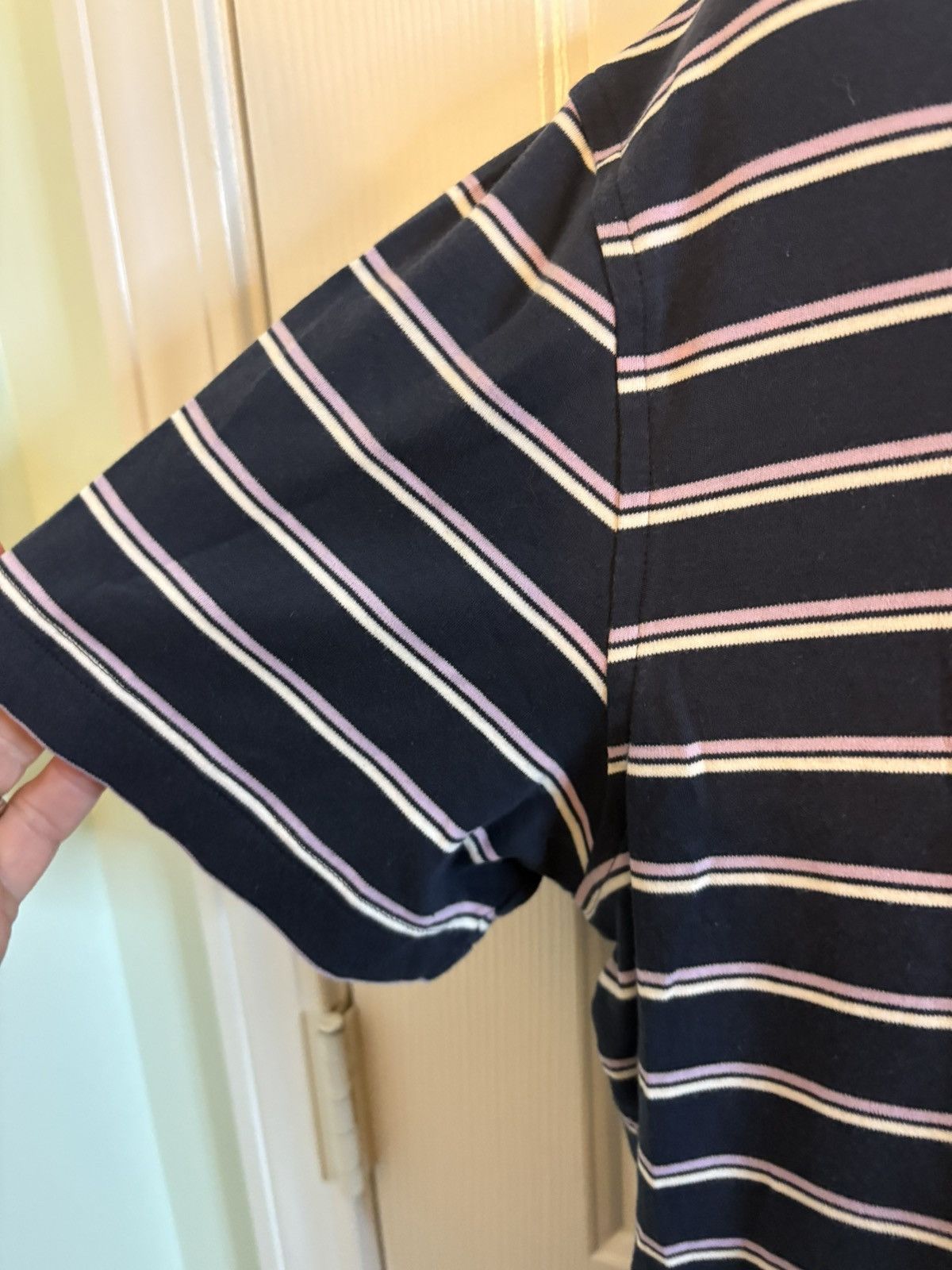 Brooks Brothers Brooks Brothers Purple Striped Short Sleeve Polo. Size Small Size US S / EU 44-46 / 1 - 4 Thumbnail