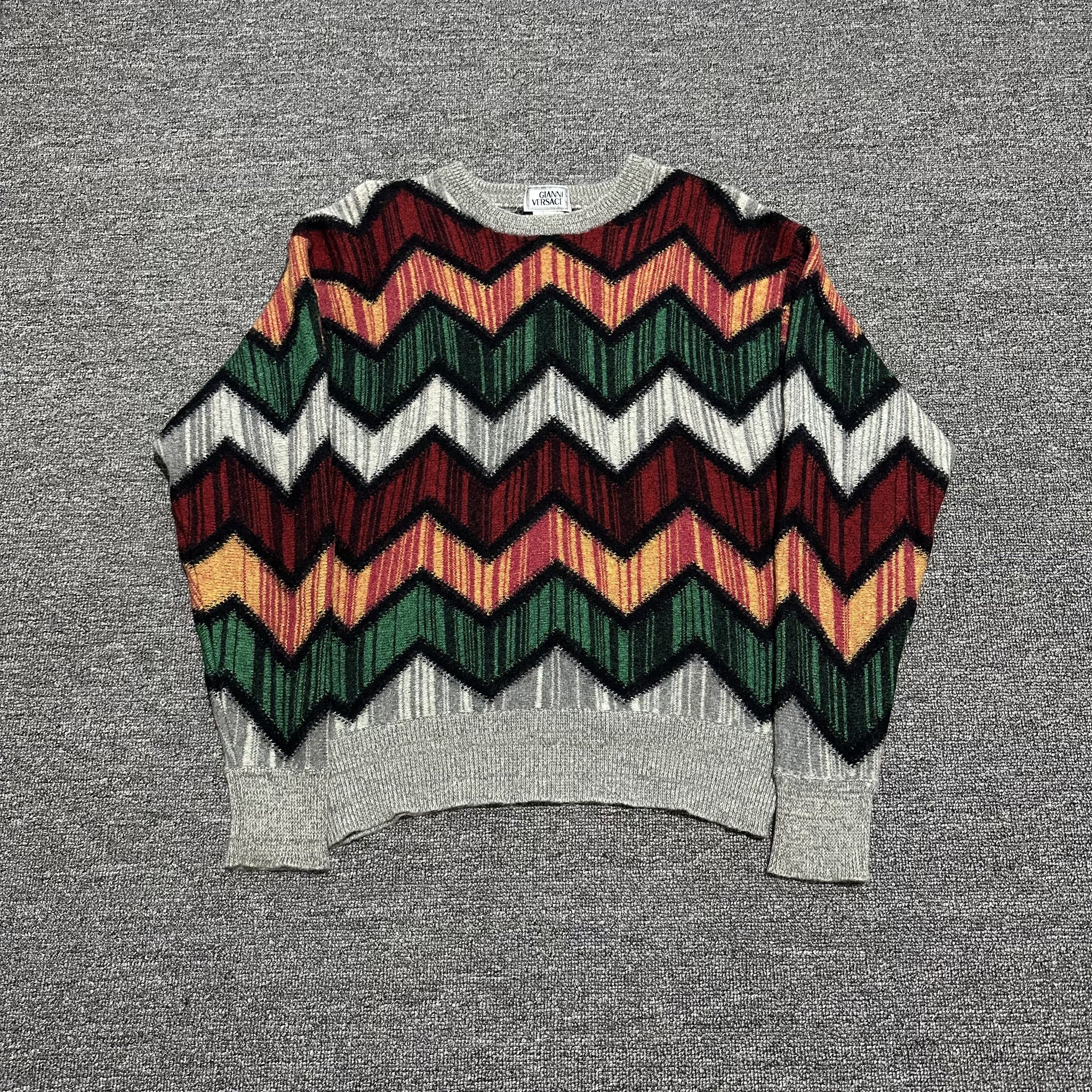 Versace Gianni Versace Knitwear Size US M / EU 48-50 / 2 - 1 Thumbnail