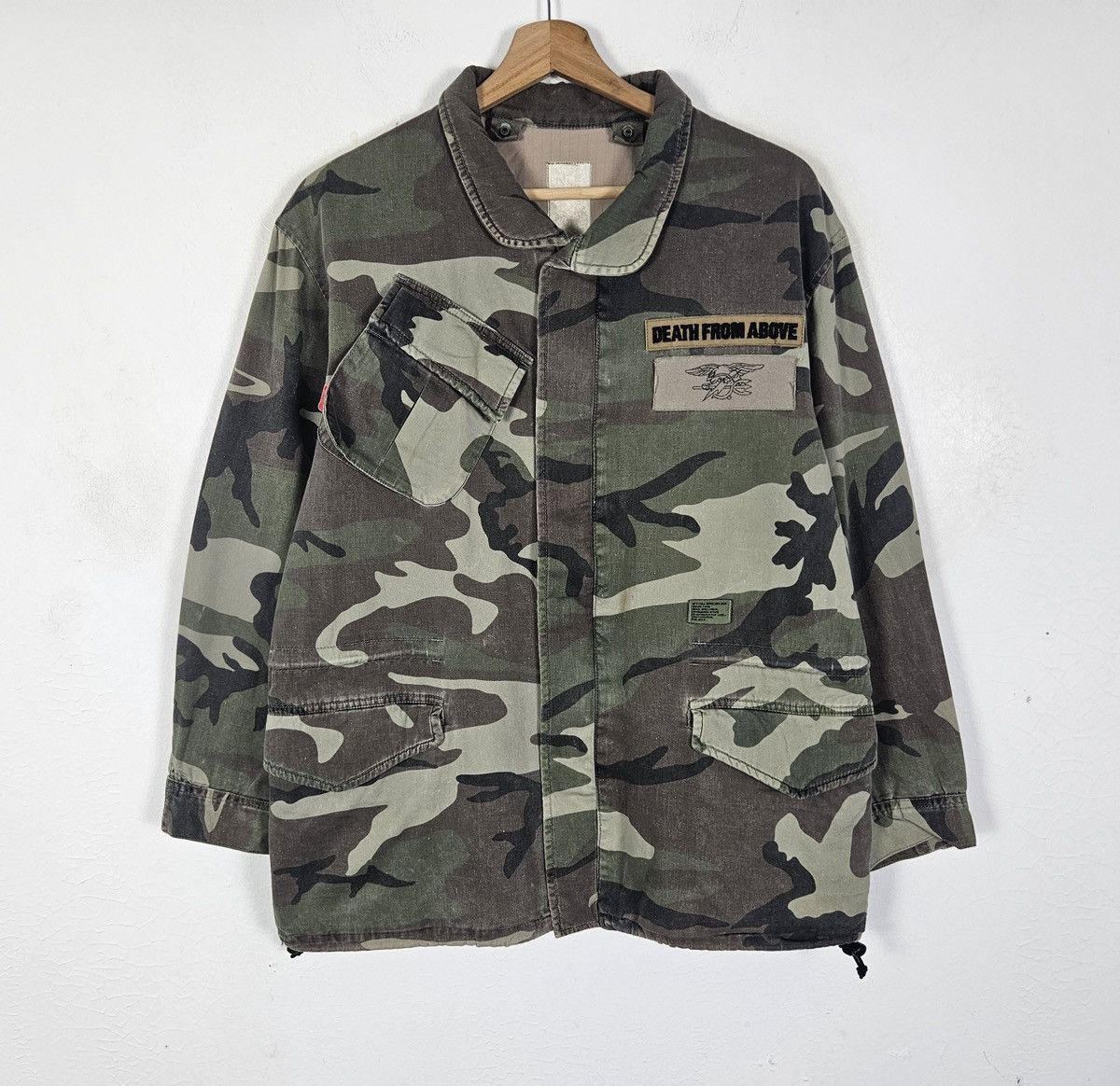 Neighborhood × Wtaps WTAPS x Neighborhood M65 Camo Death From Above Jacket Size US M / EU 48-50 / 2 - 3 Thumbnail