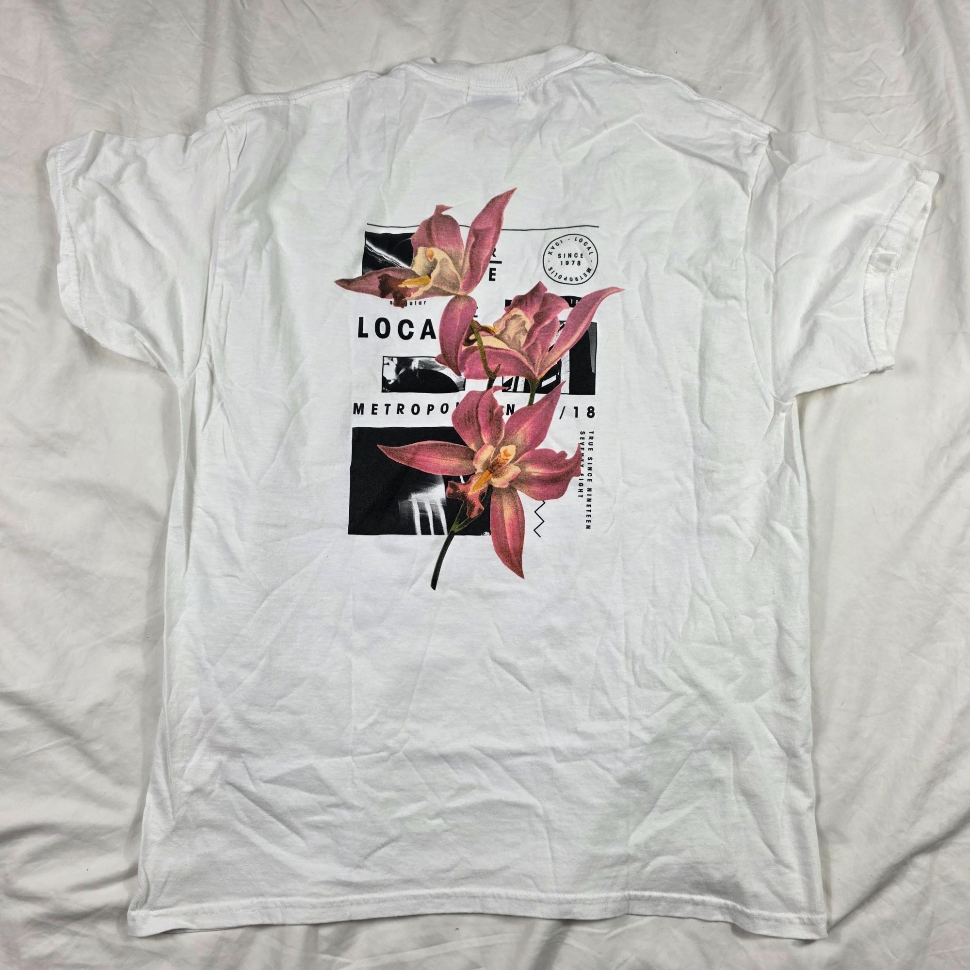 Topman Topman Floral Print Mens Size Medium White Shirt Graphic Cas Size US M / EU 48-50 / 2 - 1 Thumbnail