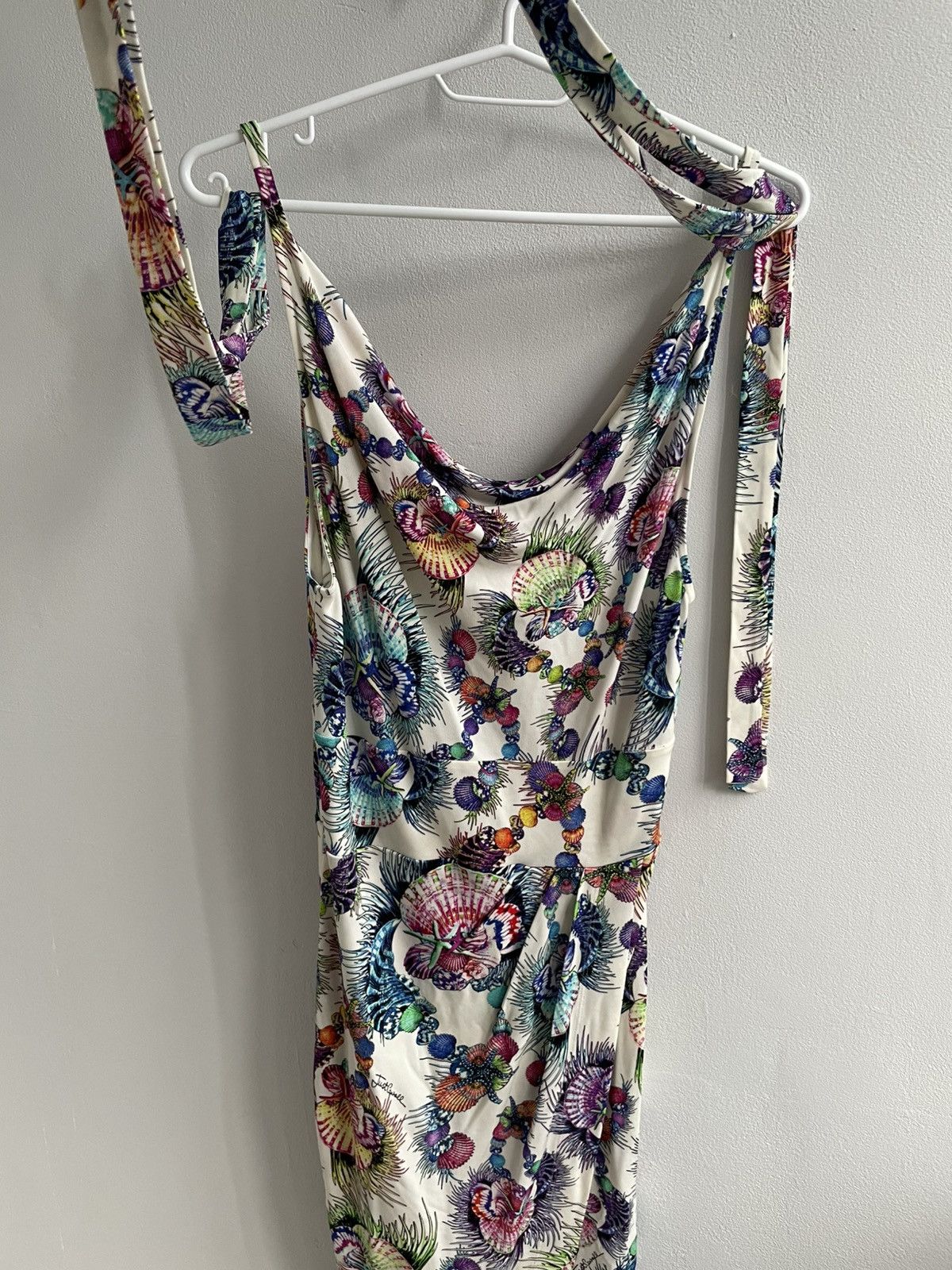 Just Cavalli × Roberto Cavalli Just Cavalli Floral Print Strappy Midi Dress Roberto Cavalli Size M / US 6-8 / IT 42-44 - 6 Thumbnail
