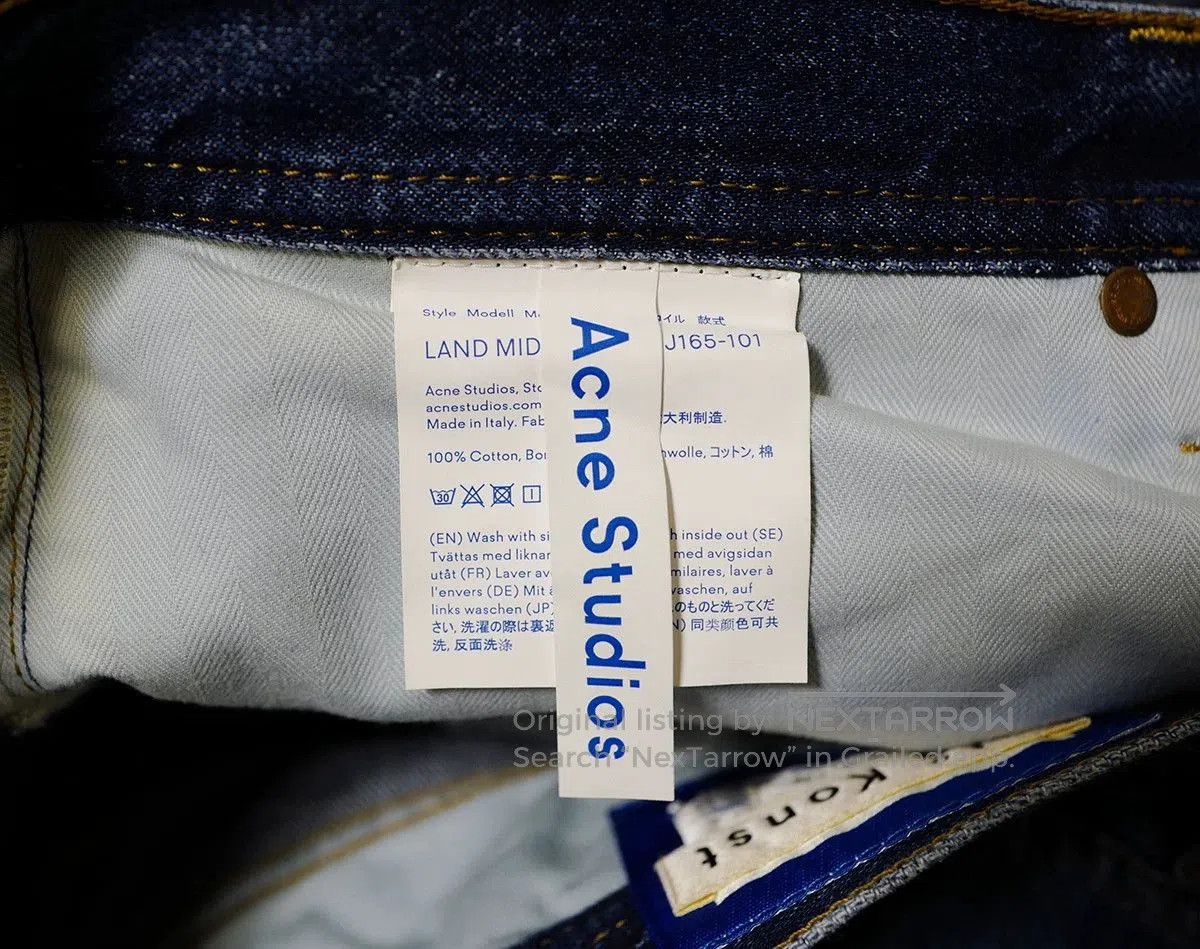 Acne Studios acne studios mid blue denim pants. Size US 34 / EU 50 - 7 Thumbnail