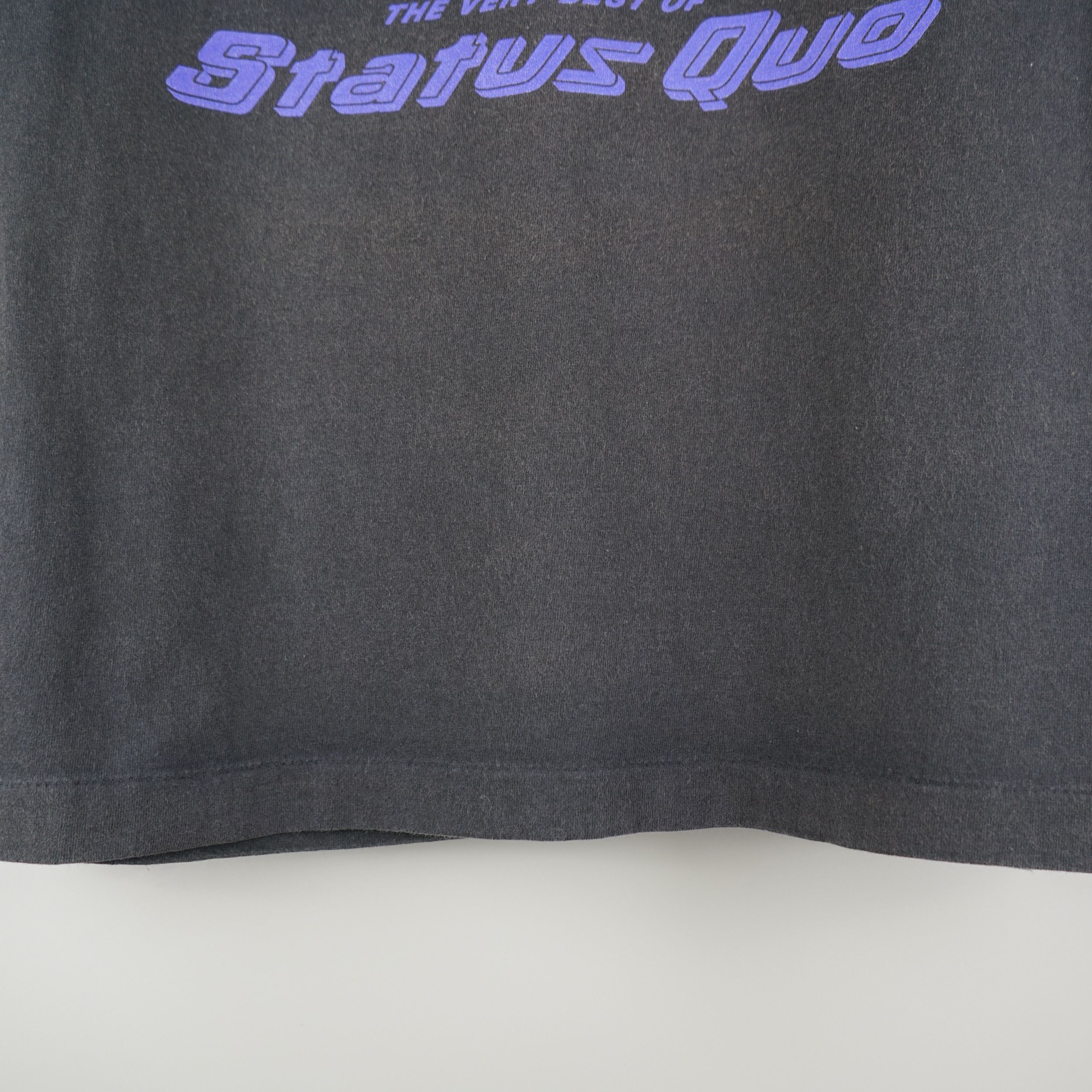 Band Tees × Vintage Vintage 1990s Status Quo T-Shirt Size US L / EU 52-54 / 3 - 3 Thumbnail