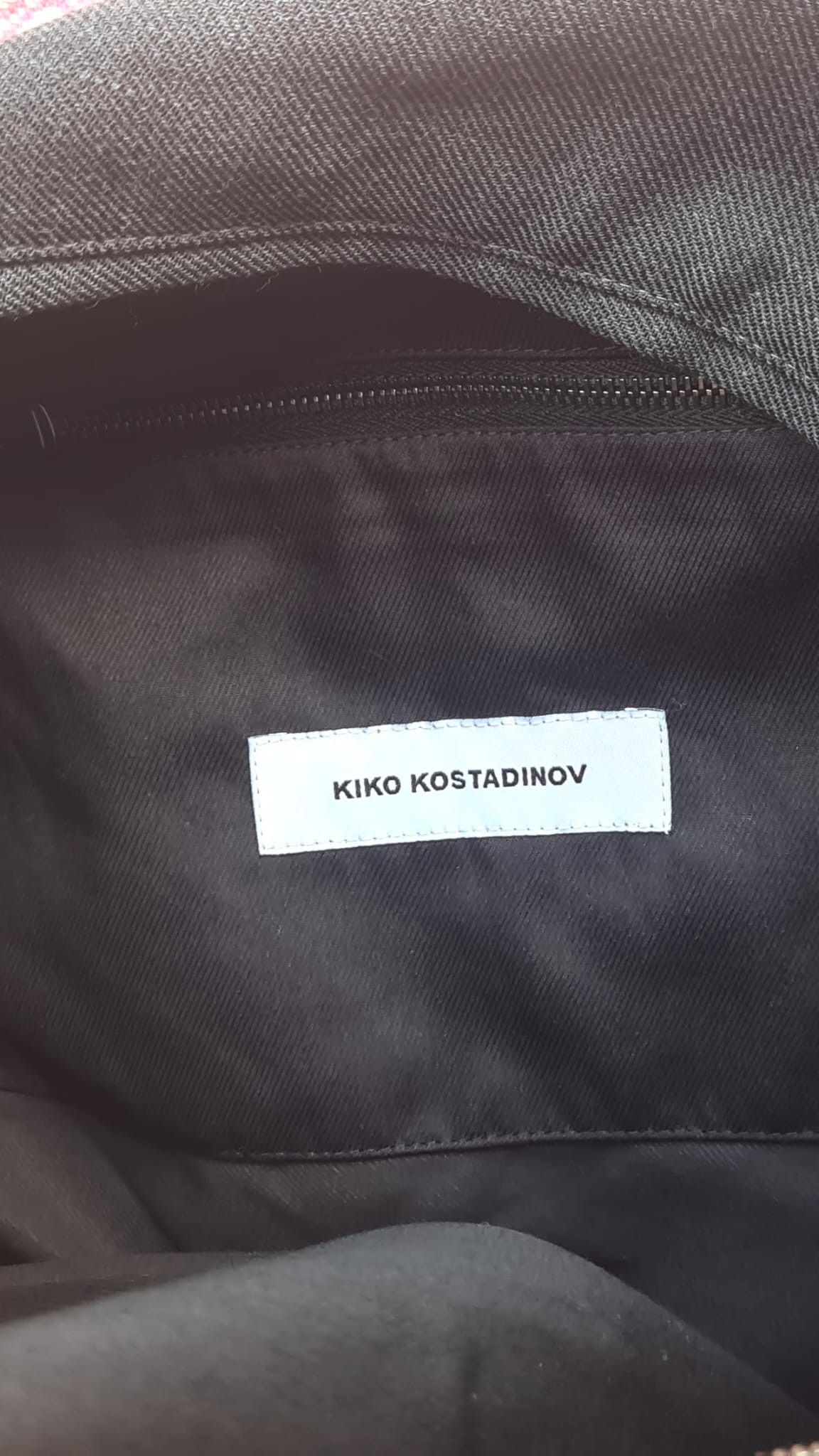 Kiko Kostadinov Kiko Kostadinov Solo crossbody bag double face wool Size ONE SIZE - 4 Thumbnail