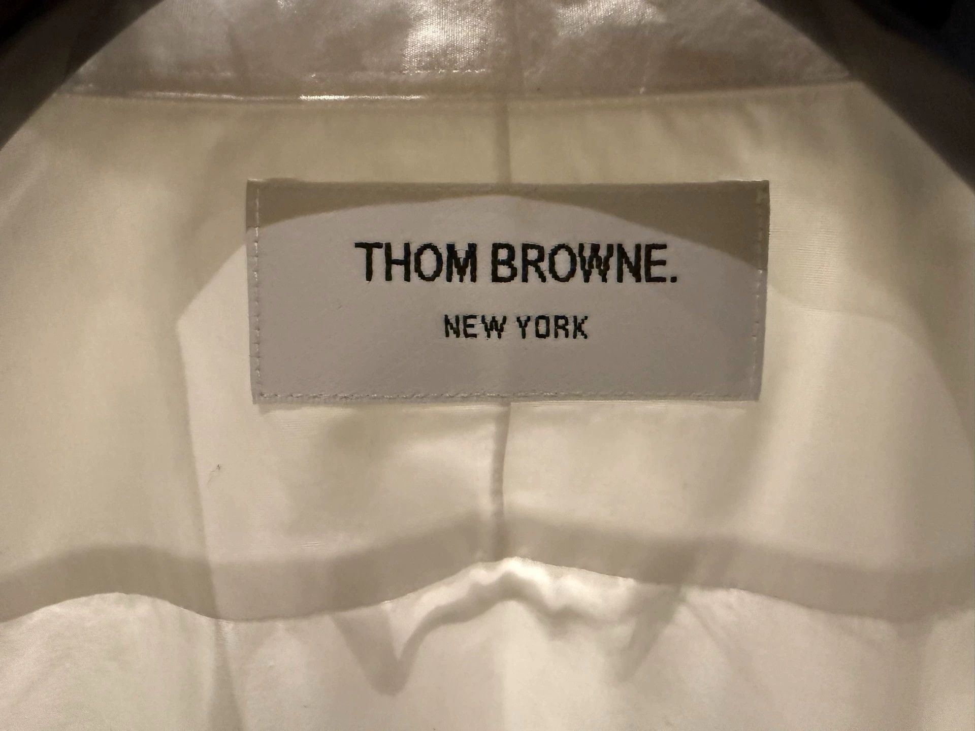 Thom Browne Thom Browne Double Cuff Poplin Shirt Size 0 New Size US XS / EU 42 / 0 - 3 Thumbnail