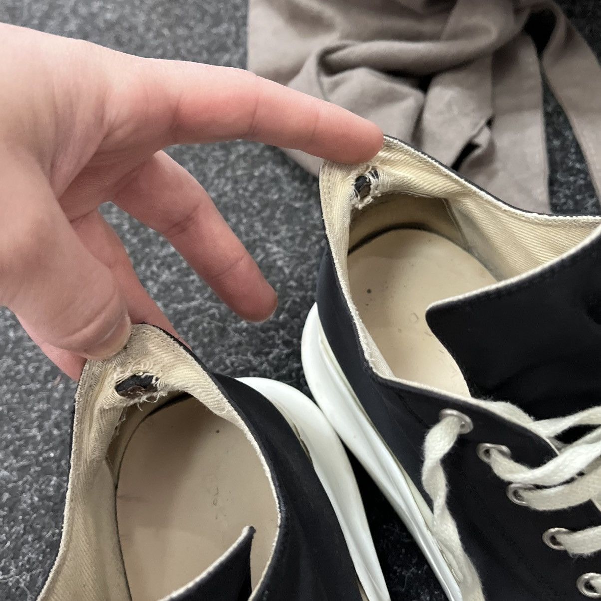 Rick Owens Drkshdw Rick Owen’s Drkshdw Low Top Shoes 40 Size US 7 / EU 40 - 12 Thumbnail