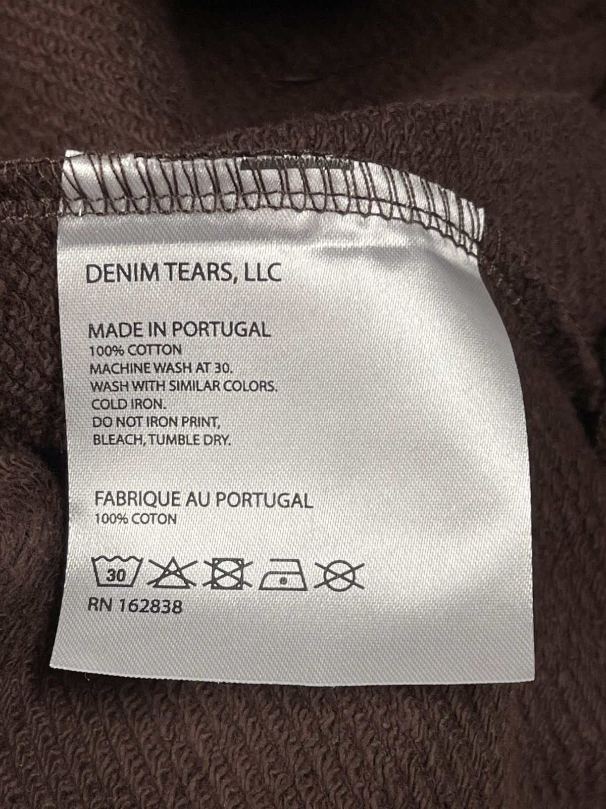 DENIM TEARS Denim Tears Brown “Every Tears a Star” Size L Size US L / EU 52-54 / 3 - 6 Thumbnail