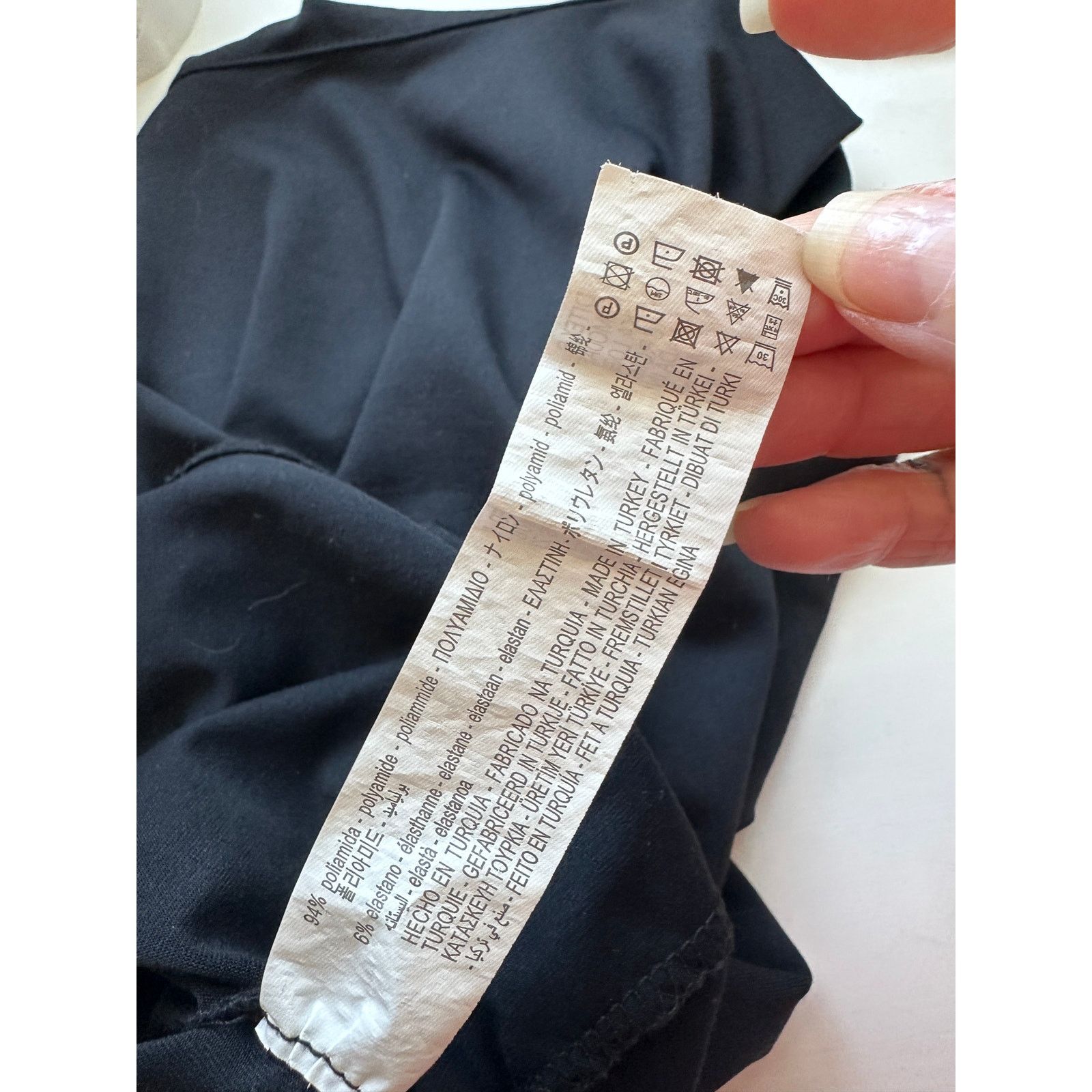 Zara ZARA Black Stretchy Tank Top M Scoop Neck Sleeveless Fitted Size M / US 6-8 / IT 42-44 - 7 Thumbnail