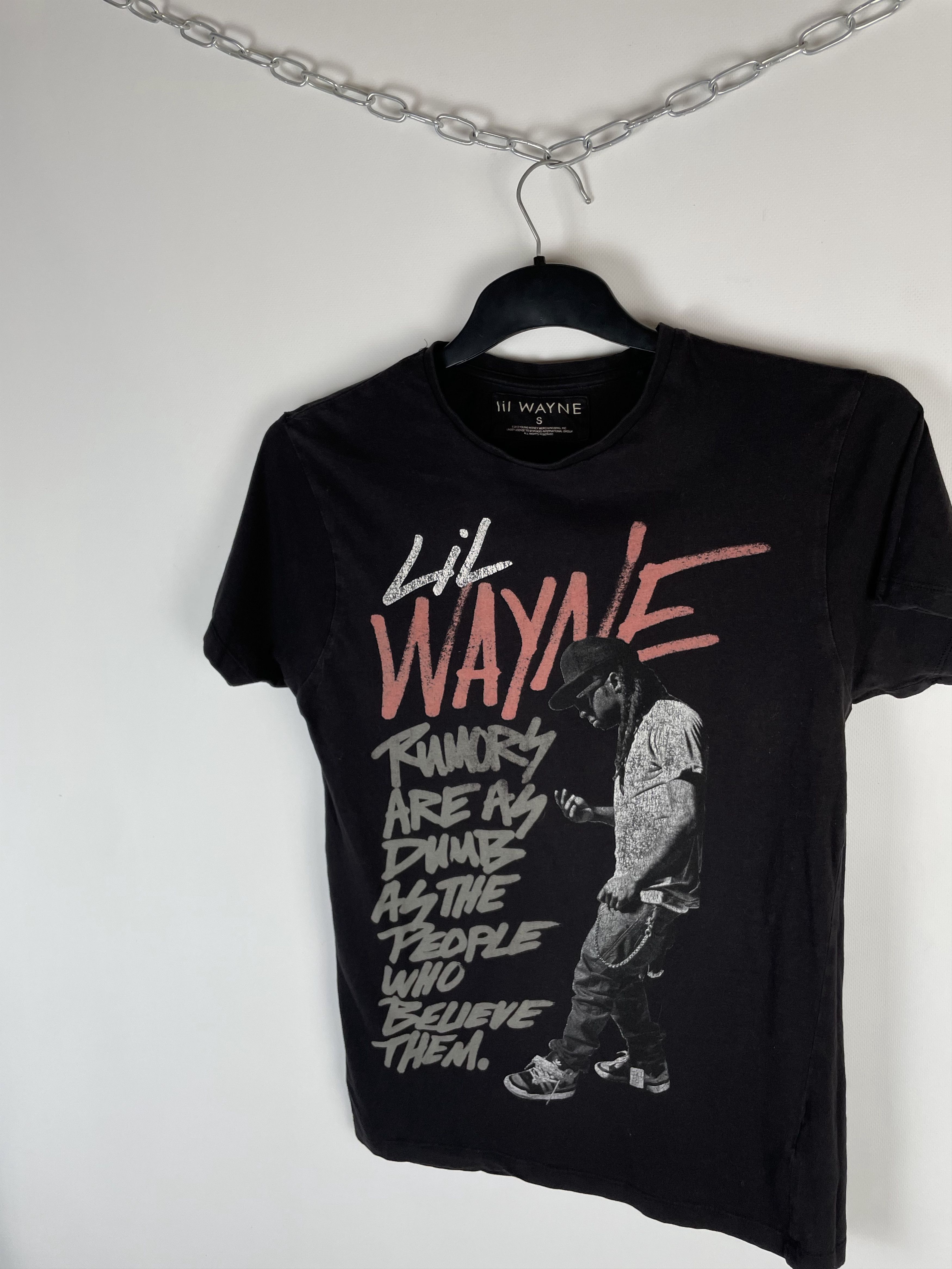 Lil Wayne Rare Vintage Lil Wayne Tee Size US S / EU 44-46 / 1 - 5 Thumbnail