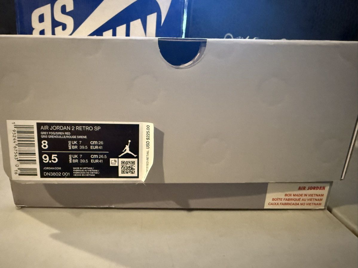Union LA Union LA AJ2 SP ‘Grey Fog’ sz8 Size US 8 / EU 41 - 7 Thumbnail
