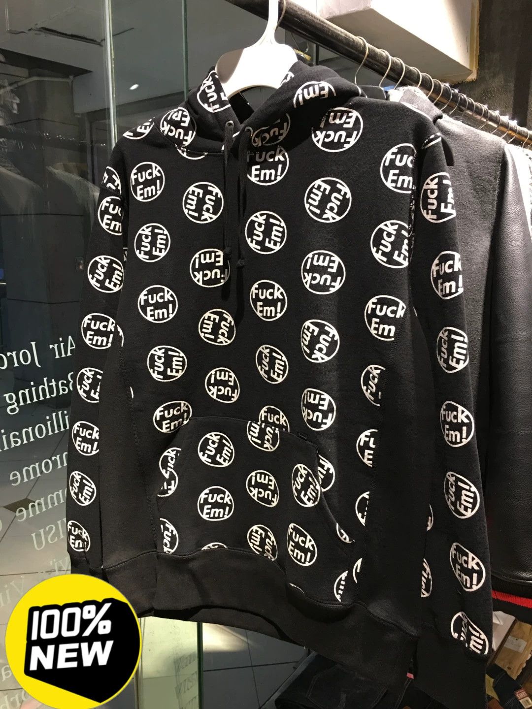 Supreme supreme fuck em hoodie in black Size US M / EU 48-50 / 2 - 1 Thumbnail