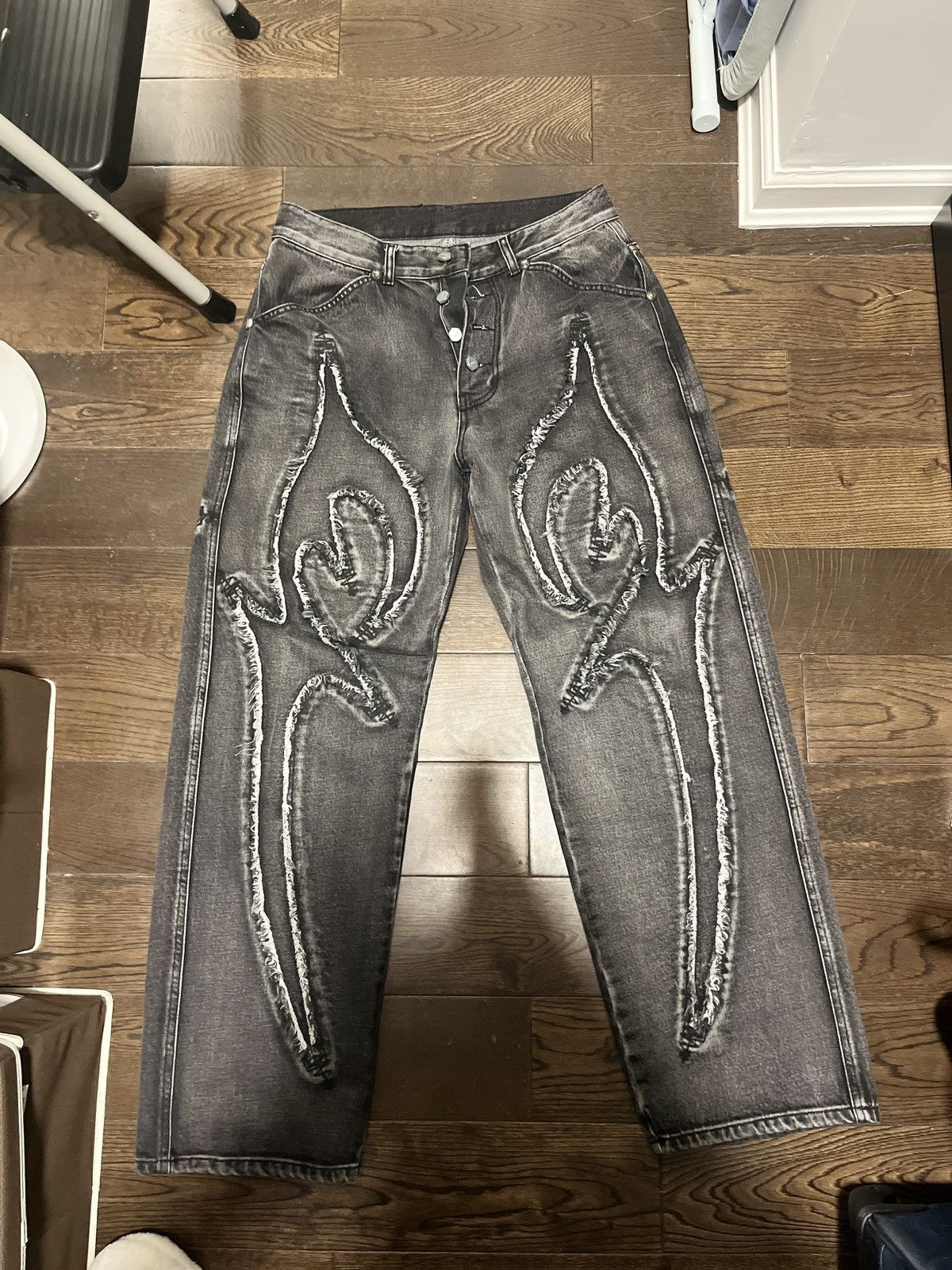 Thug Club Thug Club Tribal Denim Pants-MATCHING SET AVAILABLE 