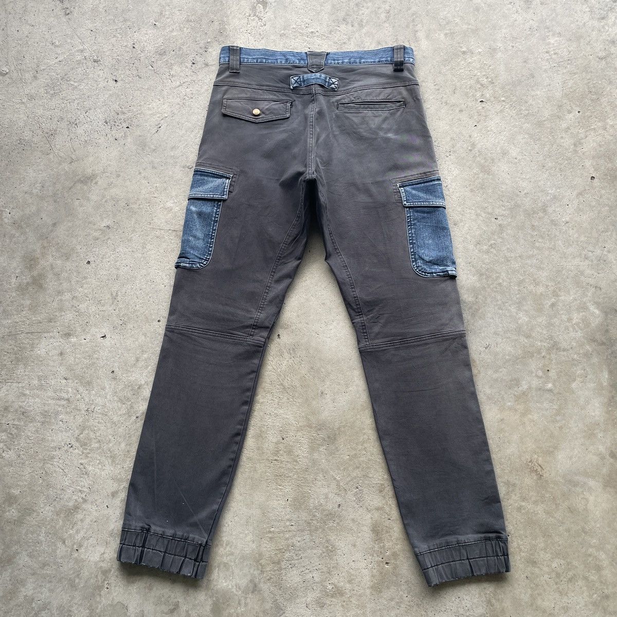 Japanese Brand Vintage Rocky Japan Double Knee Cargo Tactical Pants RARE Size US 34 / EU 50 - 14 Thumbnail