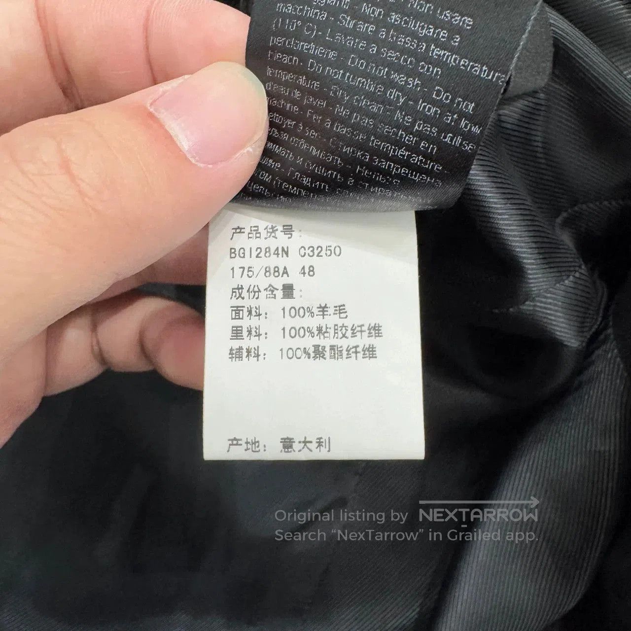 Neil Barrett Neil Barrett Double-Breasted Wool Blazer. Size US M / EU 48-50 / 2 - 3 Thumbnail