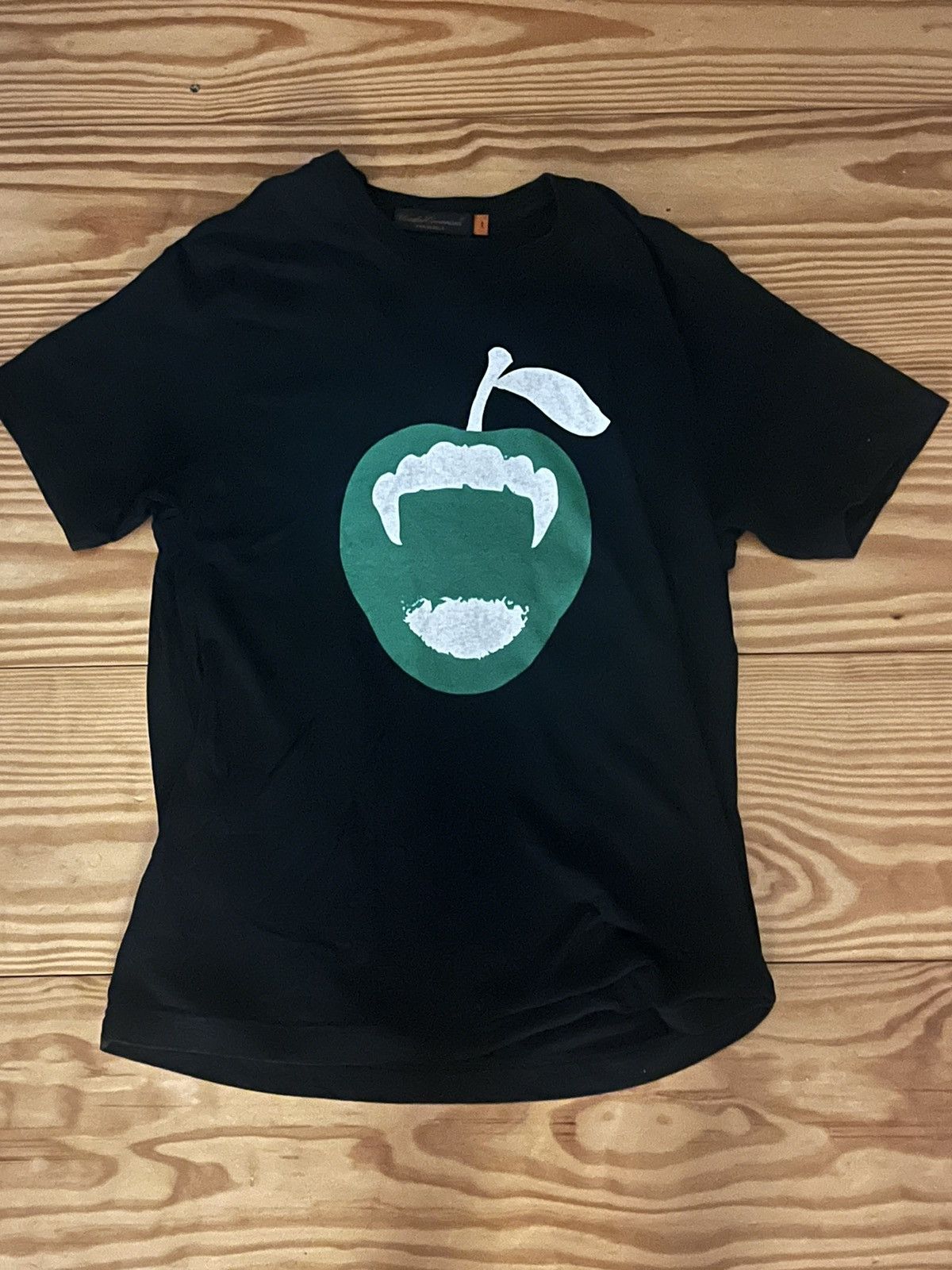 image of Undercover Apple Fang Tee Sold in Black, Men's (Size Small)