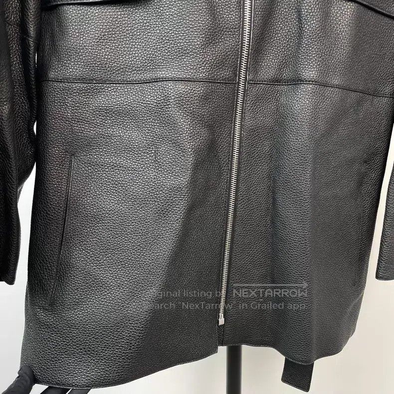 Hermes Hermes Black Deer Leather Jacket Size XS / US 0-2 / IT 36-38 - 9 Thumbnail