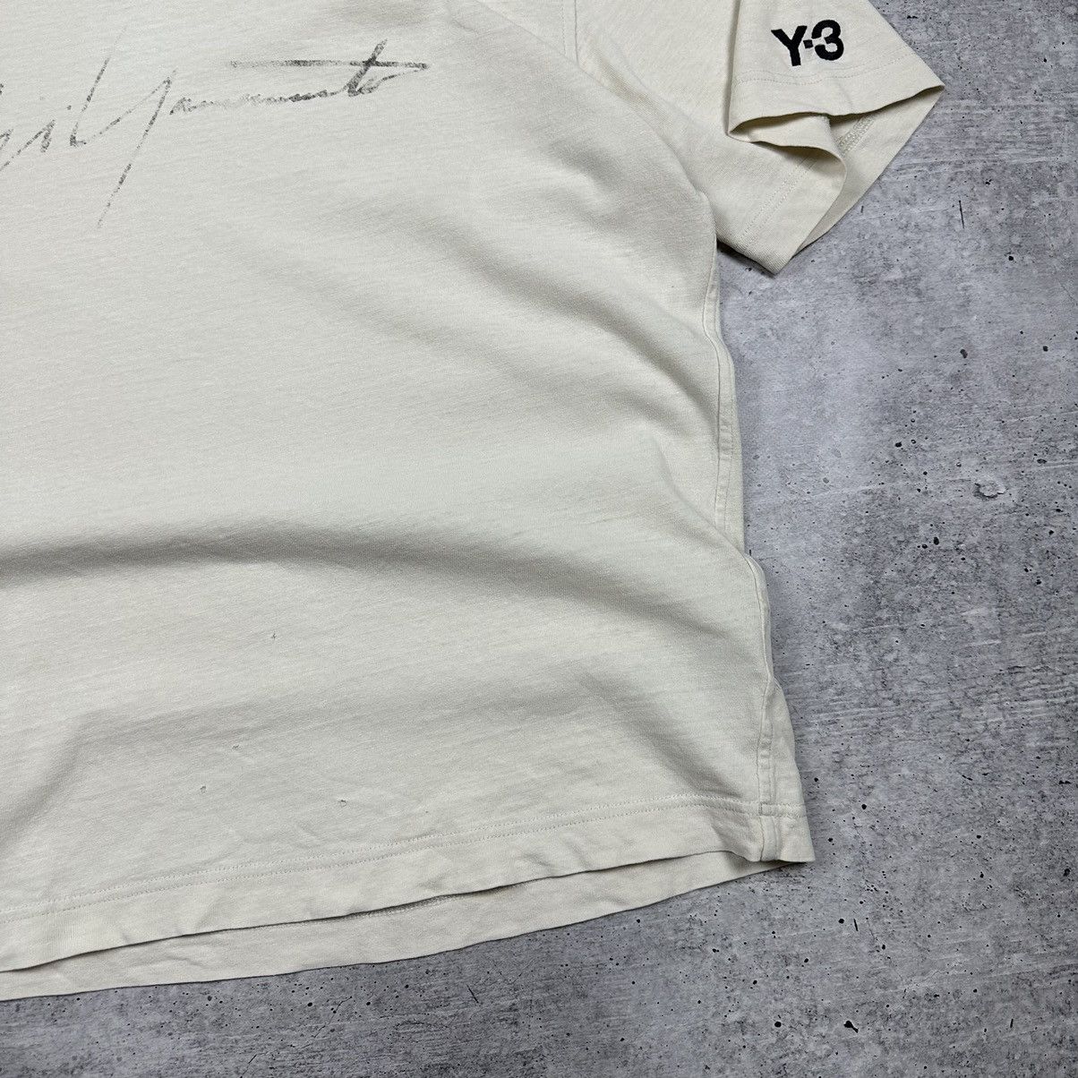 Yohji Yamamoto Adidas Y-3 Yohji Yamamoto Signature Print T-shirt Men’s Size US L / EU 52-54 / 3 - 4 Thumbnail