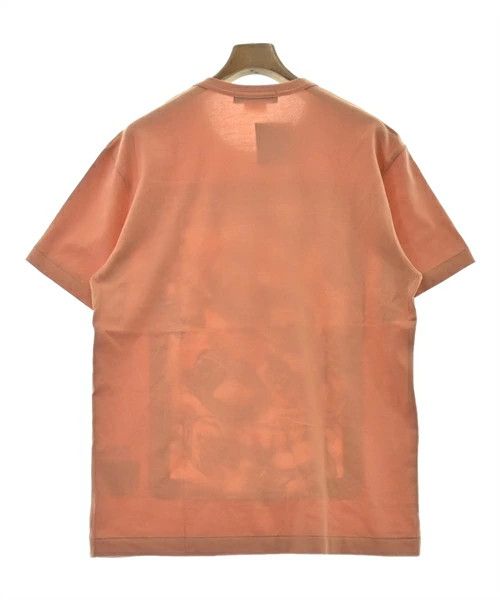 Comme des Garcons Homme Deux T-Shirts Short Sleeve Cotton Graphic Print Orange Size US L / EU 52-54 / 3 - 2 Thumbnail