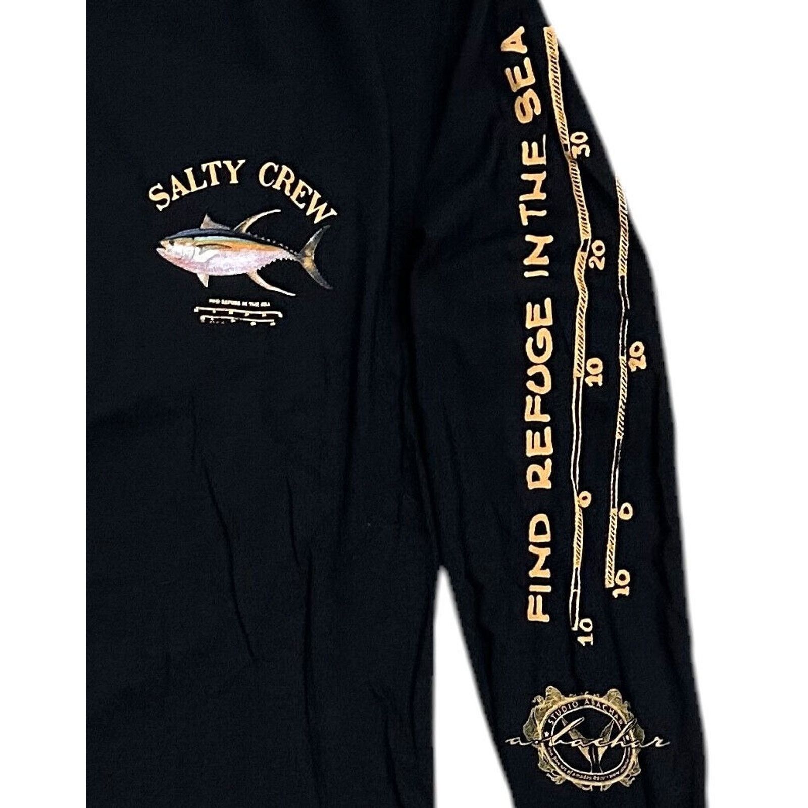Other Salty Crew Men's T-Shirt Ahi Mount Long Sleeve Crewneck Tee Size US S / EU 44-46 / 1 - 3 Thumbnail