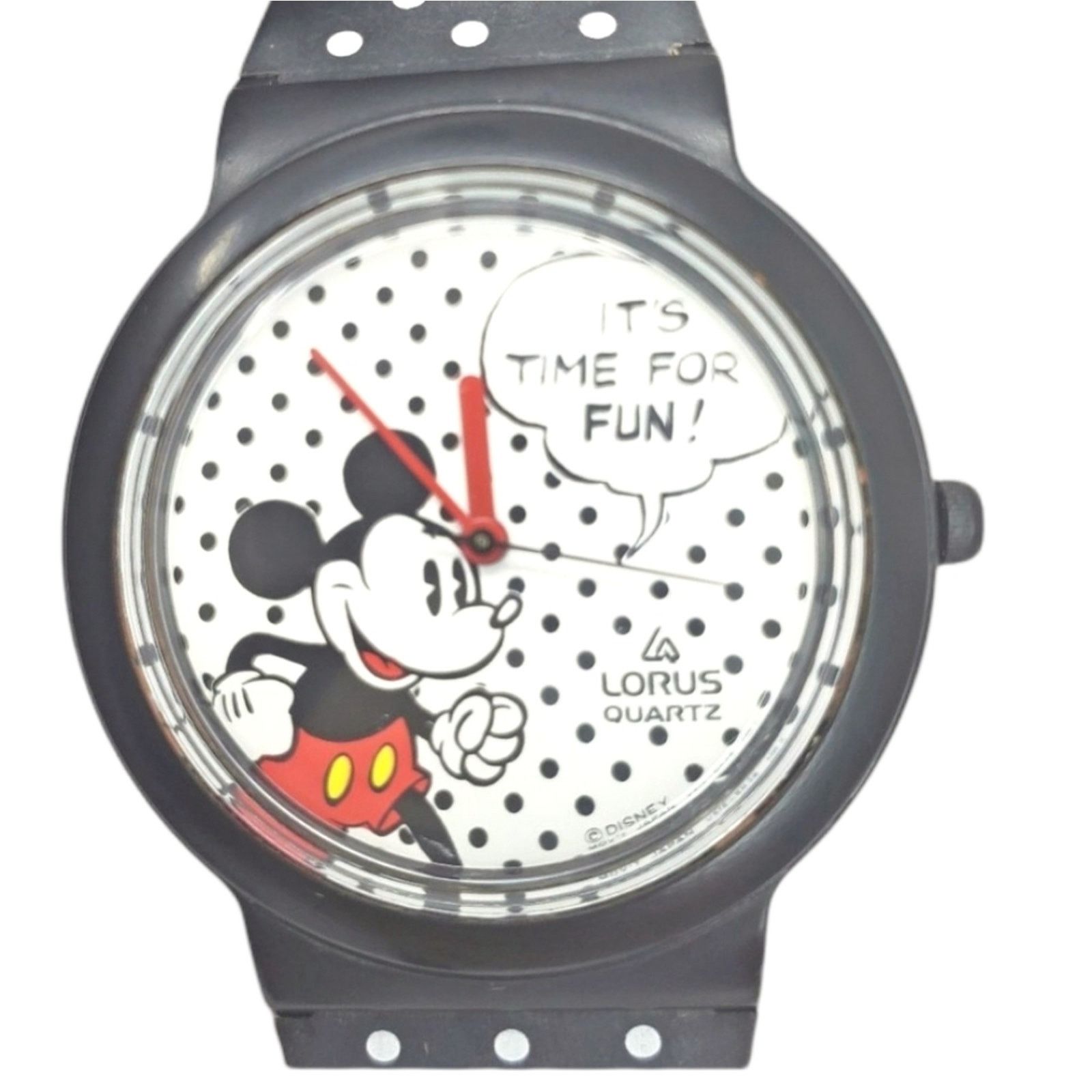 Disney Disney X Lorus Mickey Black & White Polka dot VTG Watch Size ONE SIZE - 1 Thumbnail