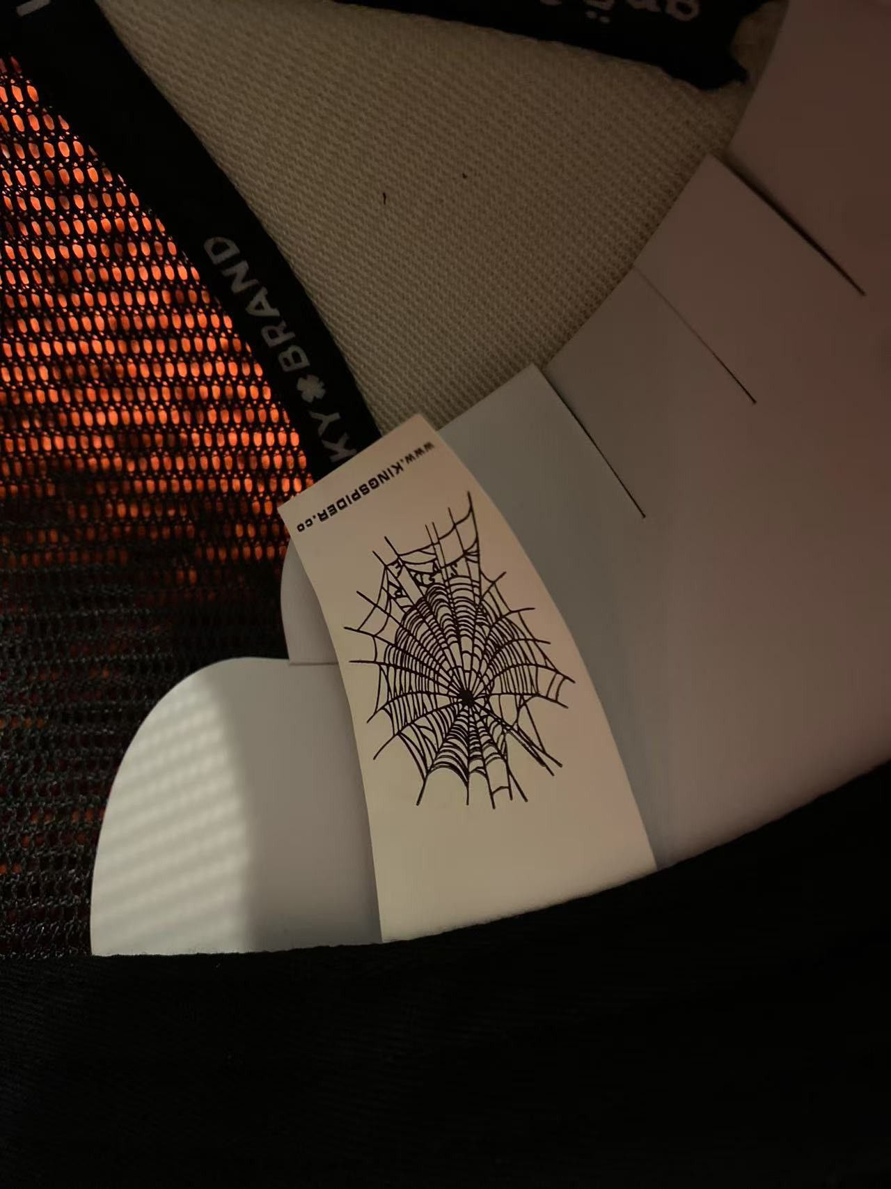 Sp5der SP5DER OG Web V2 Trucker Hat Size ONE SIZE - 4 Thumbnail