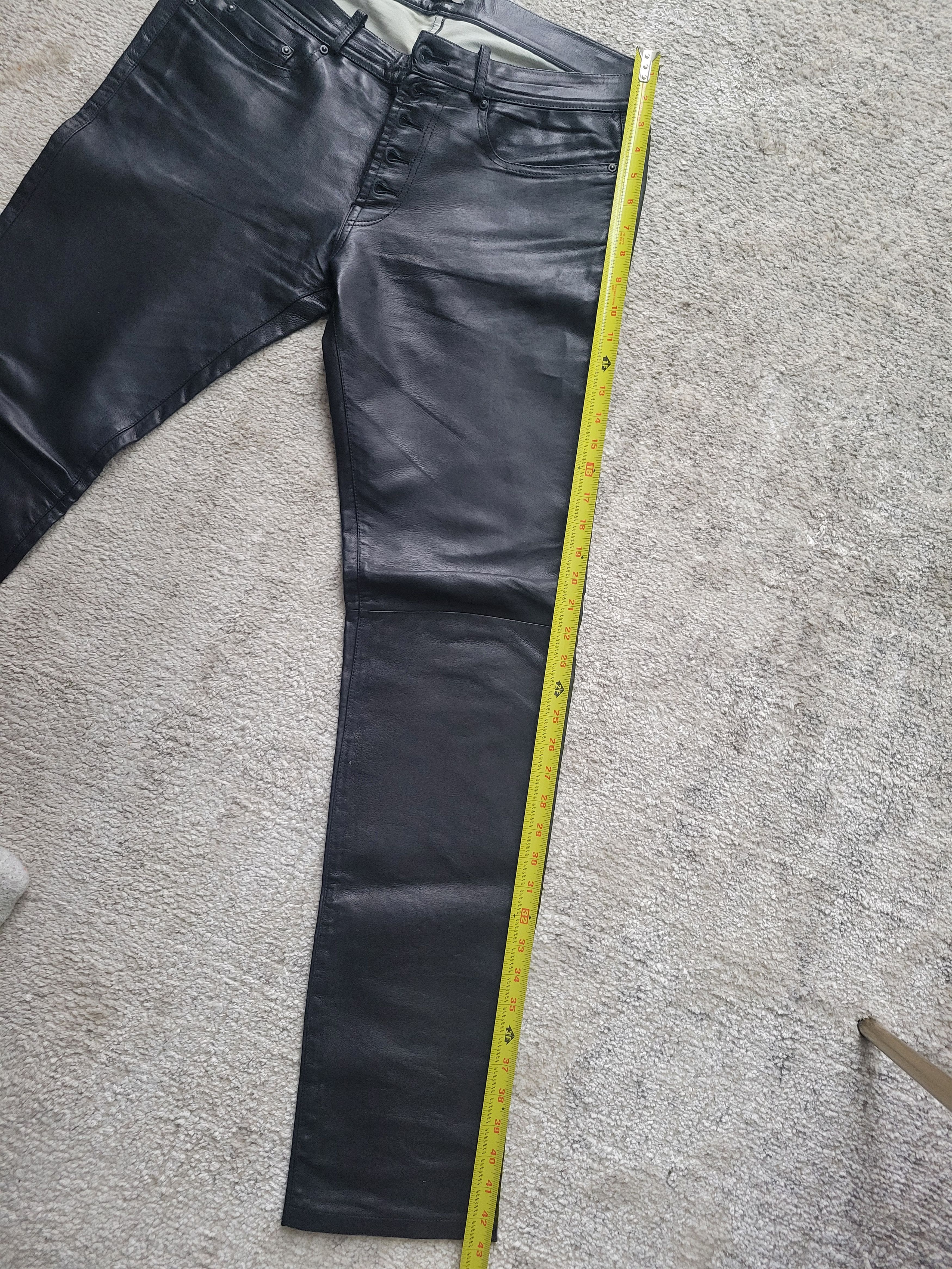 Bottega Veneta Leather pants Size US 32 / EU 48 - 15 Thumbnail