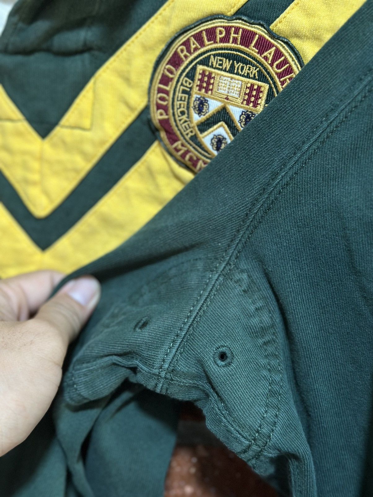 Polo Ralph Lauren Vintage Polo Ralph Lauren Rugby Long Sleeve Tee Size US L / EU 52-54 / 3 - 8 Thumbnail