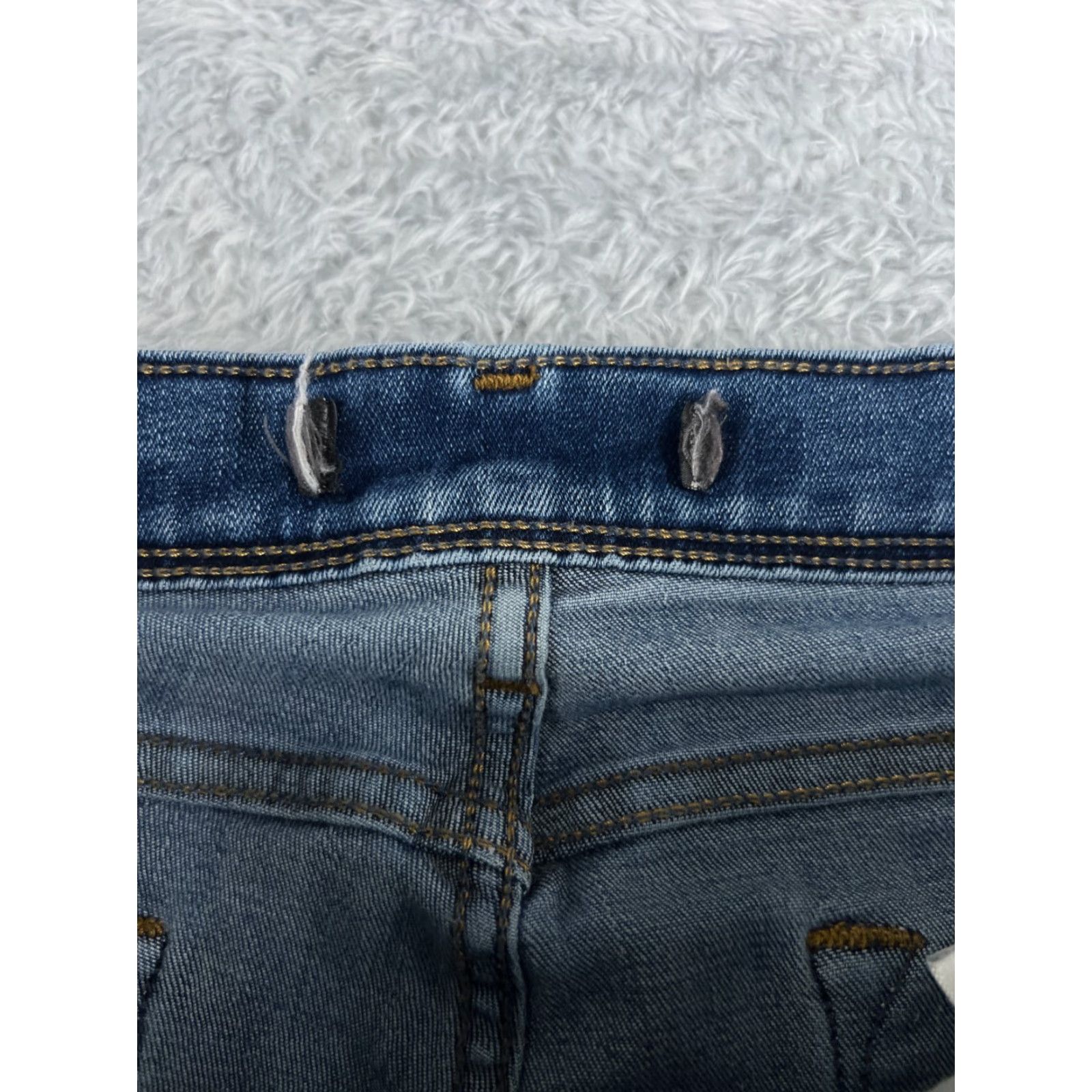 Levi's VINTAGE Levis Jean Women 10 Blue Denim Bootcut Mid Rise Cotton Stretch 29x30 Womens Size 32" / US 10 / IT 46 - 6 Thumbnail