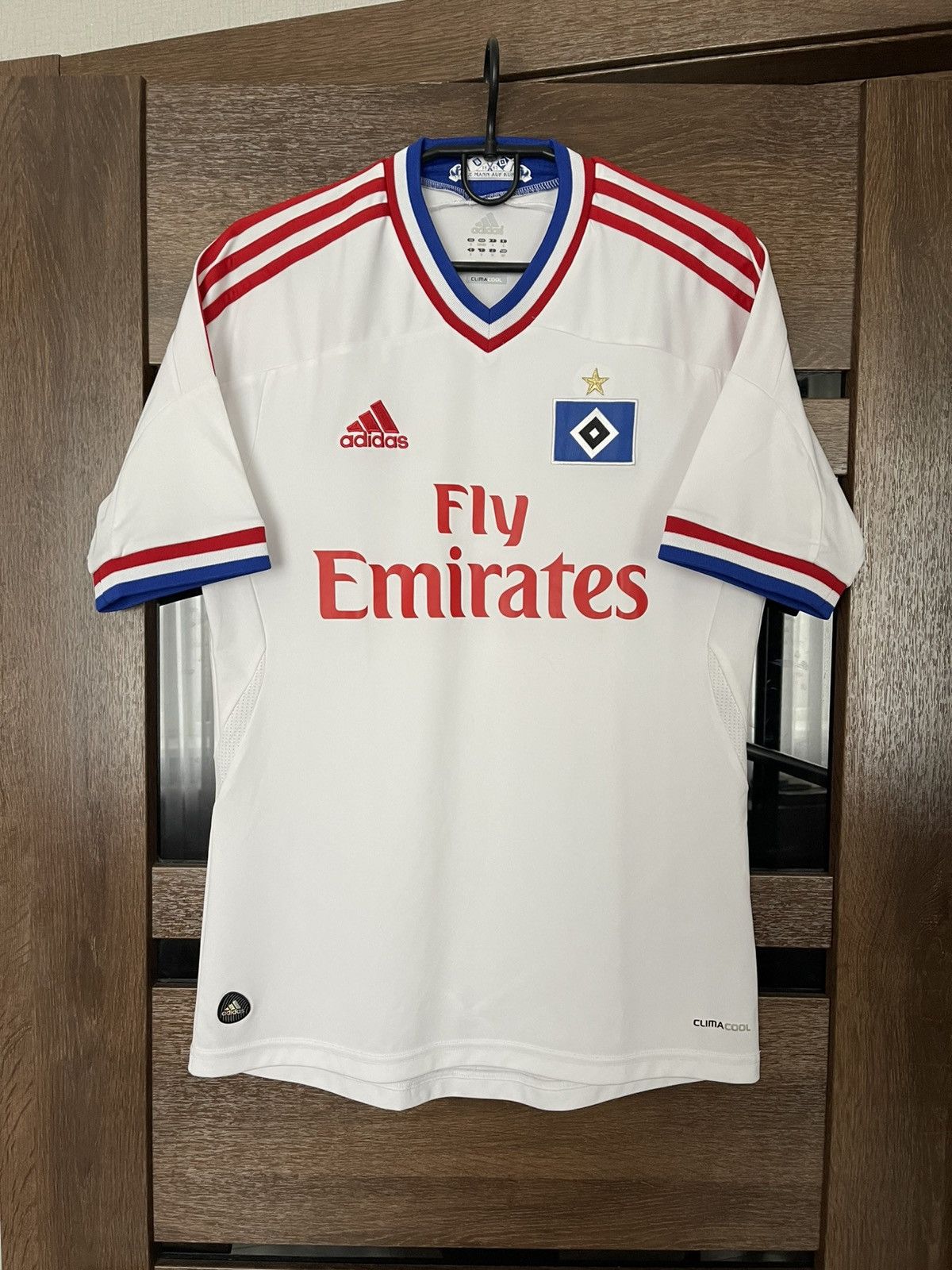 Adidas 2011/2012 Adidas Hamburger SV Soccer Jersey T-Shirt Size US S / EU 44-46 / 1 - 2 Thumbnail